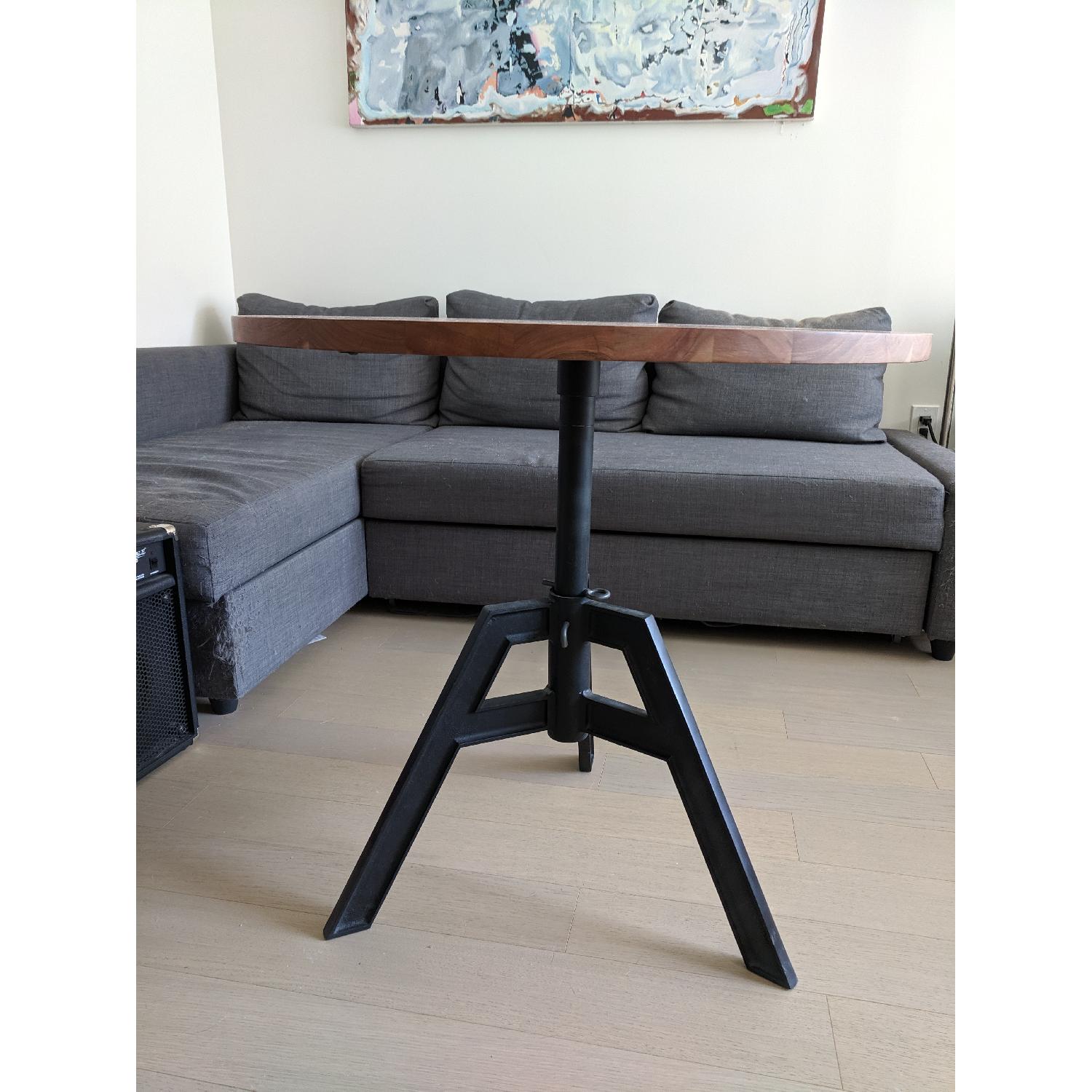 CB2 Alias Adjustable Bistro Table AptDeco