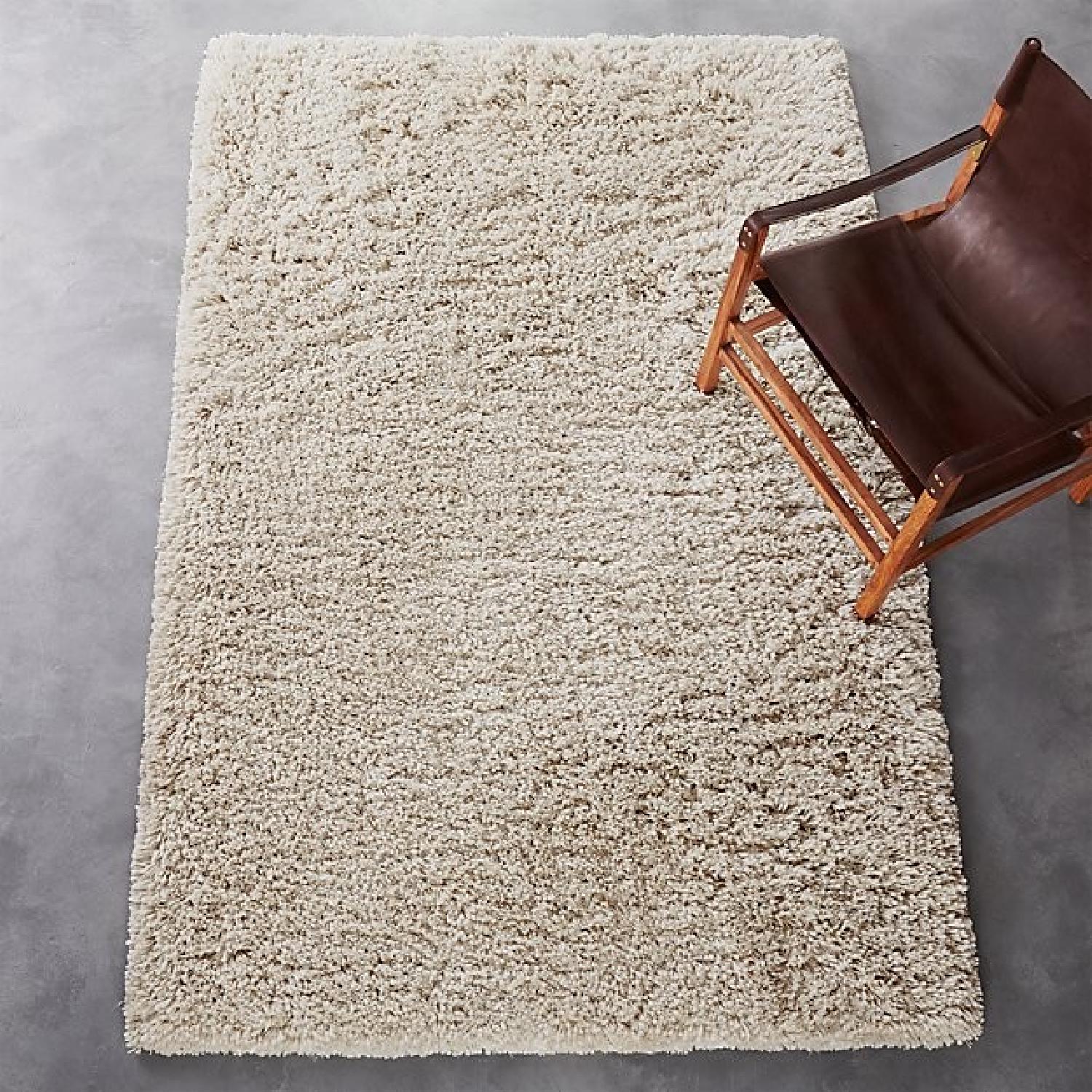 CB2 Puli Natural Shag Rug - image-3
