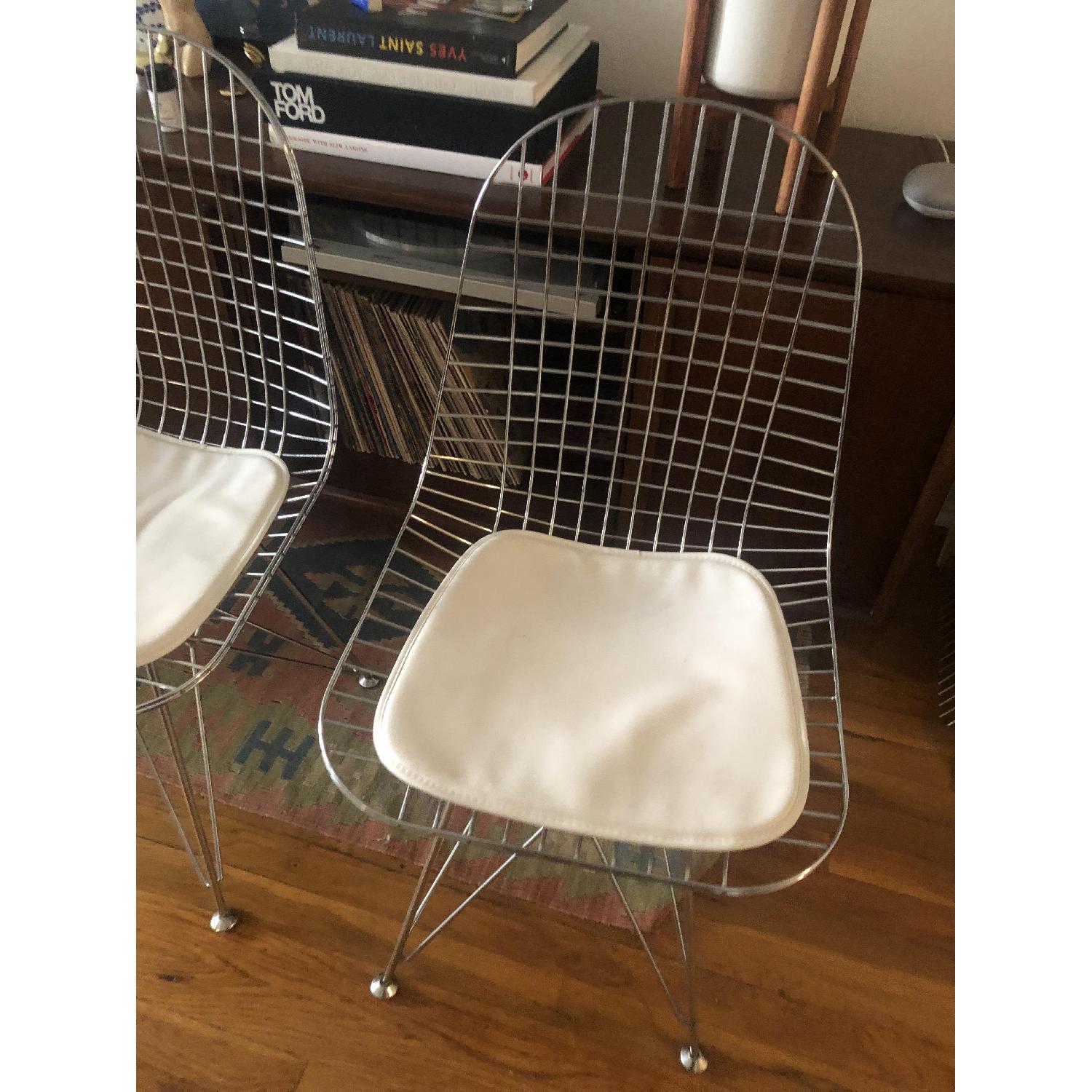 Pangea Mid Century Modern Wire Dining Chairs - image-4