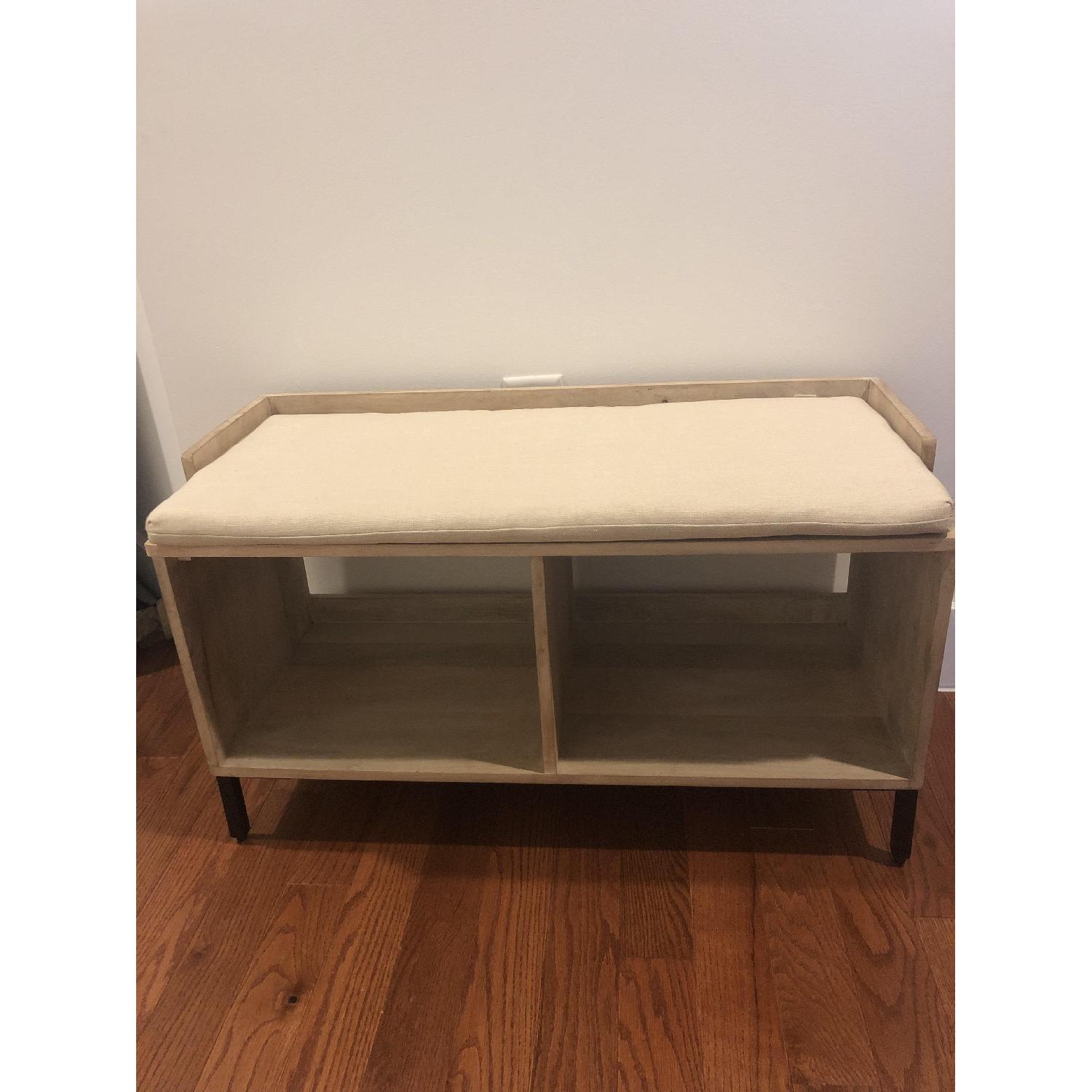 Pottery Barn Murphy Entry Bench AptDeco