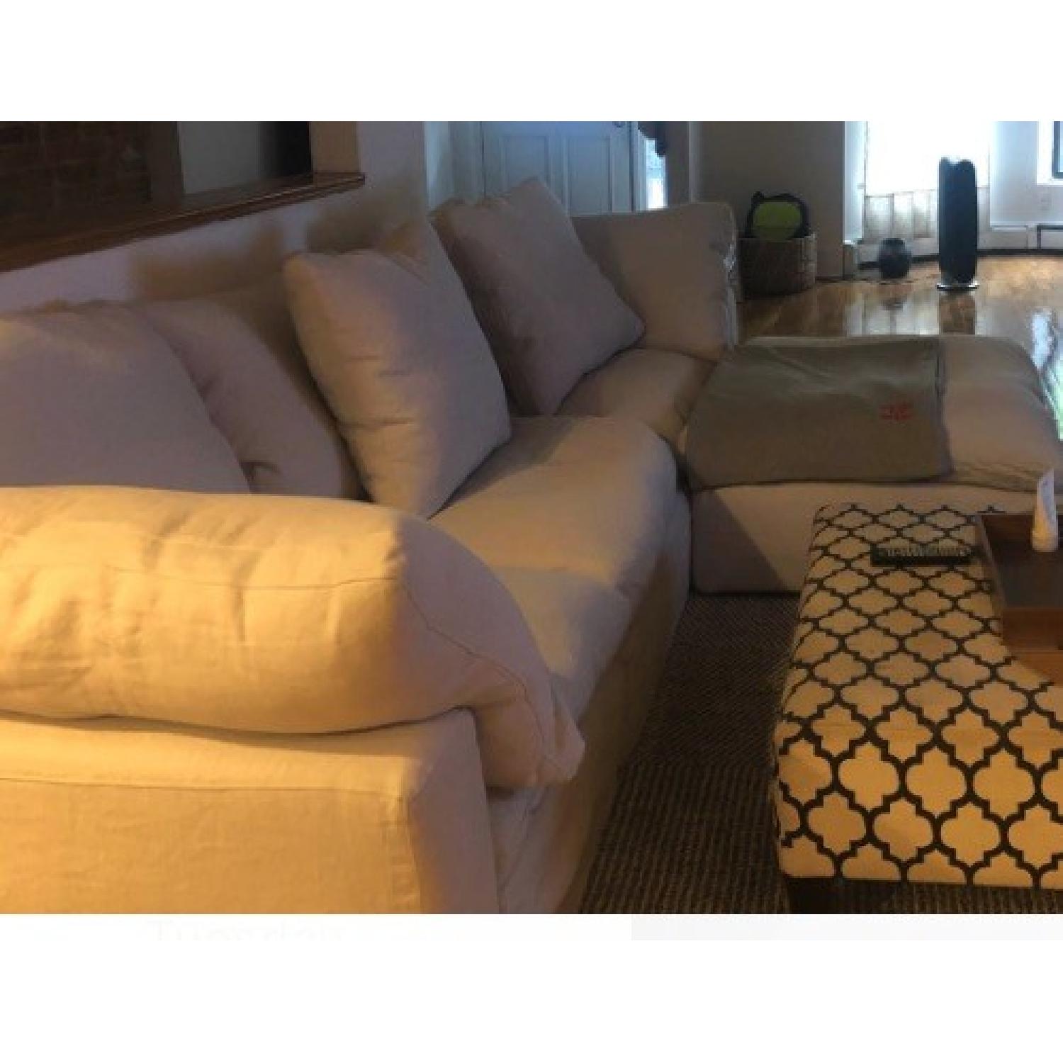 Restoration Hardware Cloud 4-Piece Sectional Sofa - image-1