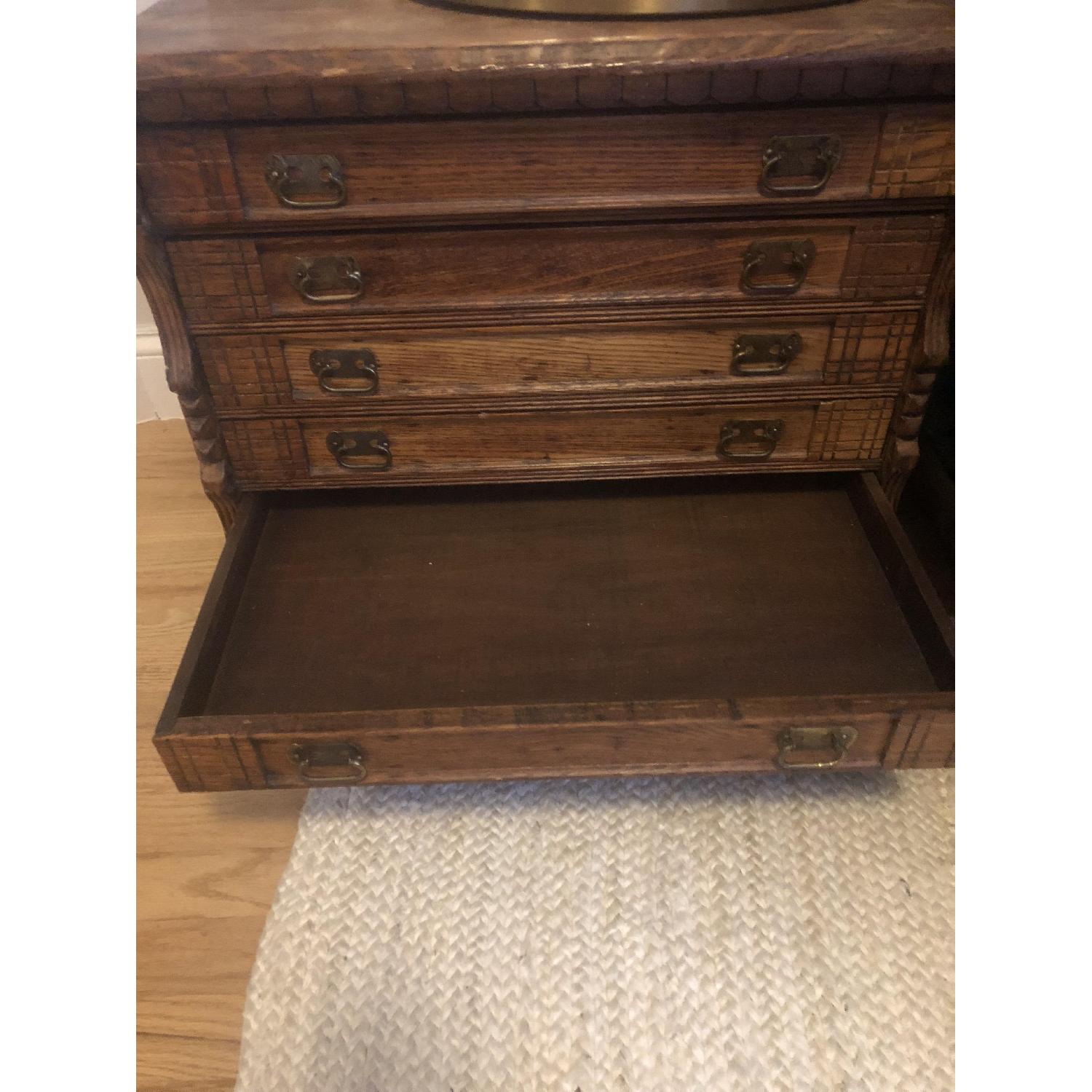 Antique Map Chest of Drawers - image-3