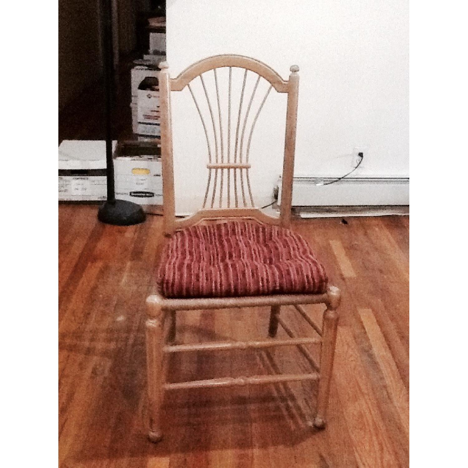 Ethan Allen Classic Wood Dining Chairs - image-1