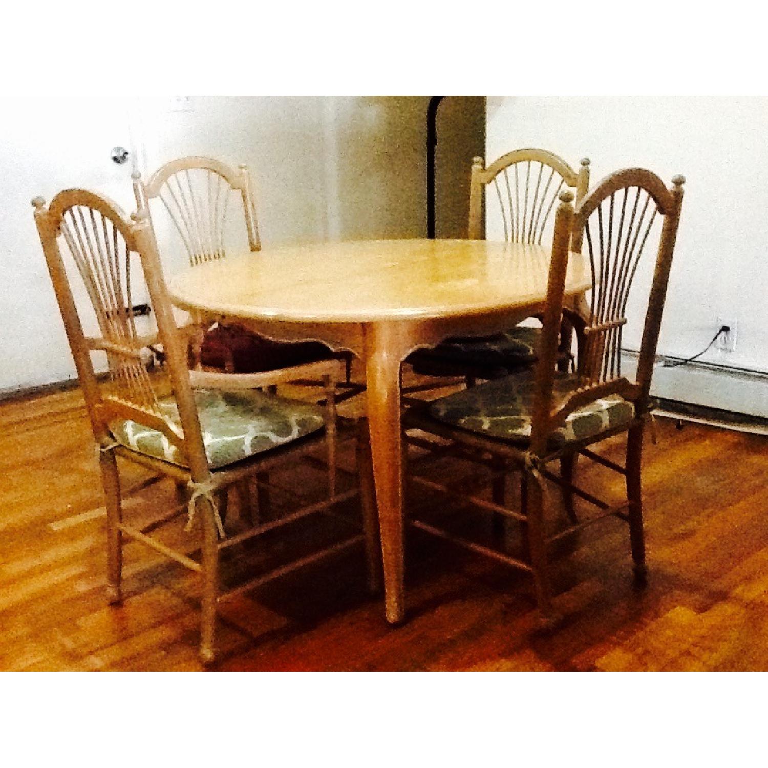 Ethan Allen Classic Wood Dining Chairs - image-2