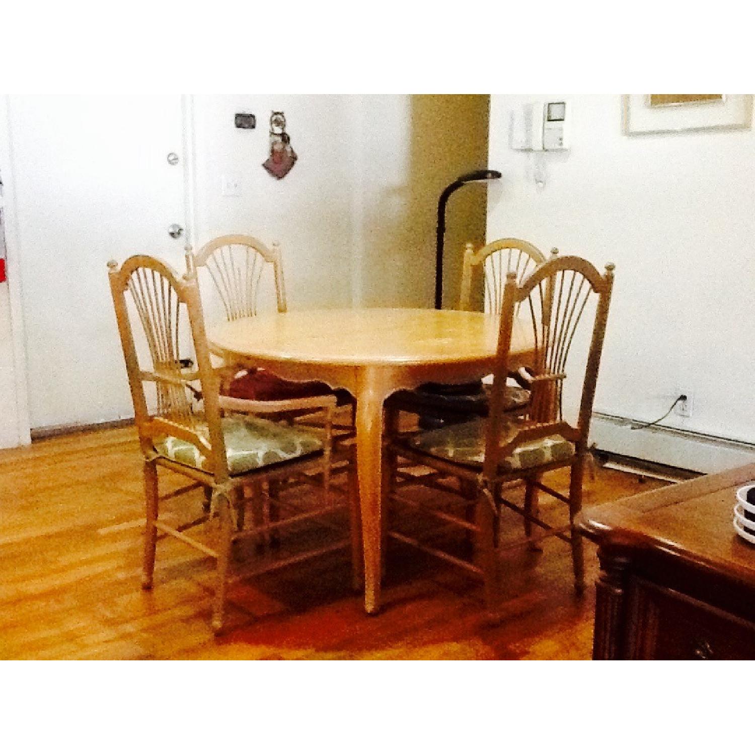 Ethan Allen Classic Wood Dining Chairs - image-3