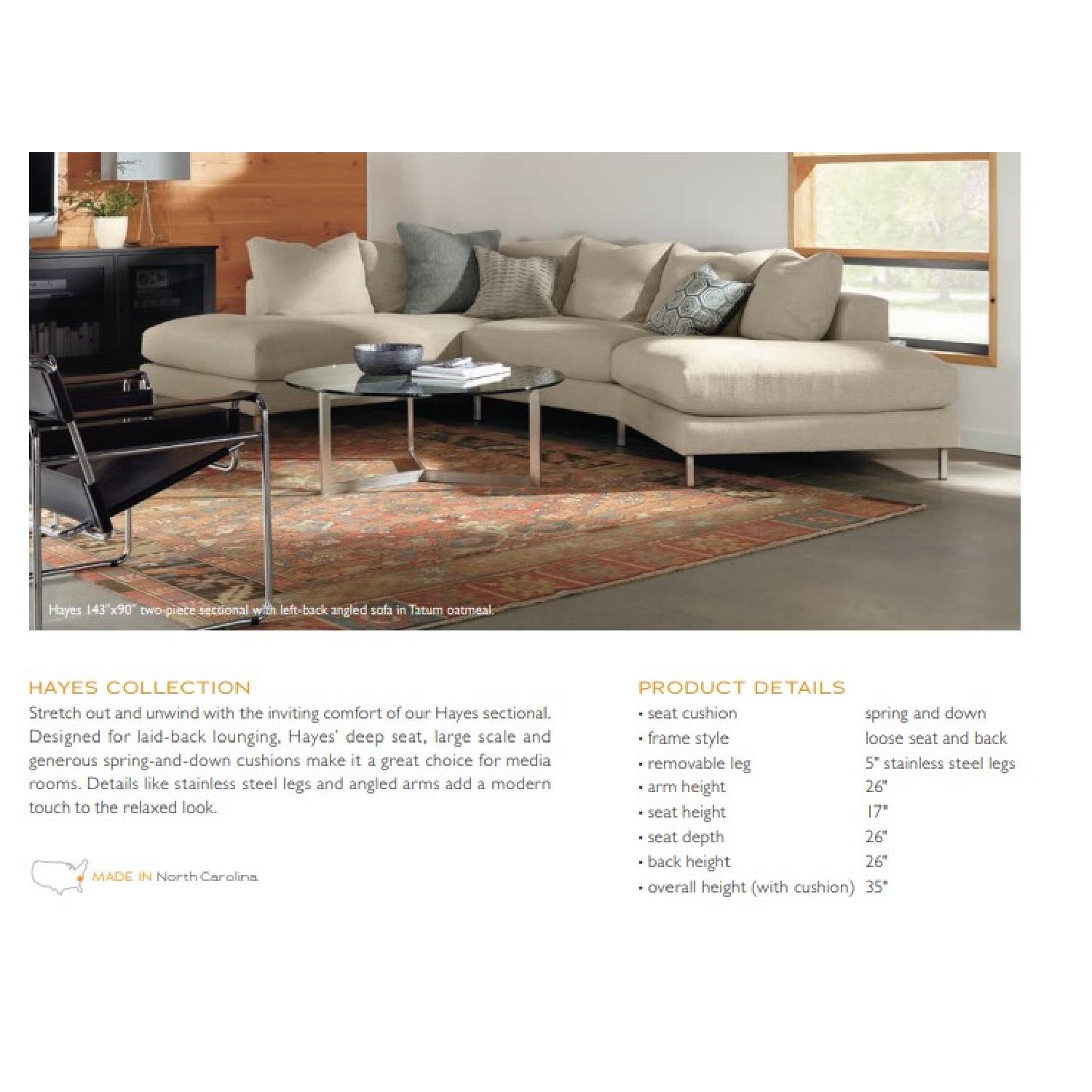 Room & Board Hayes Chaise AptDeco