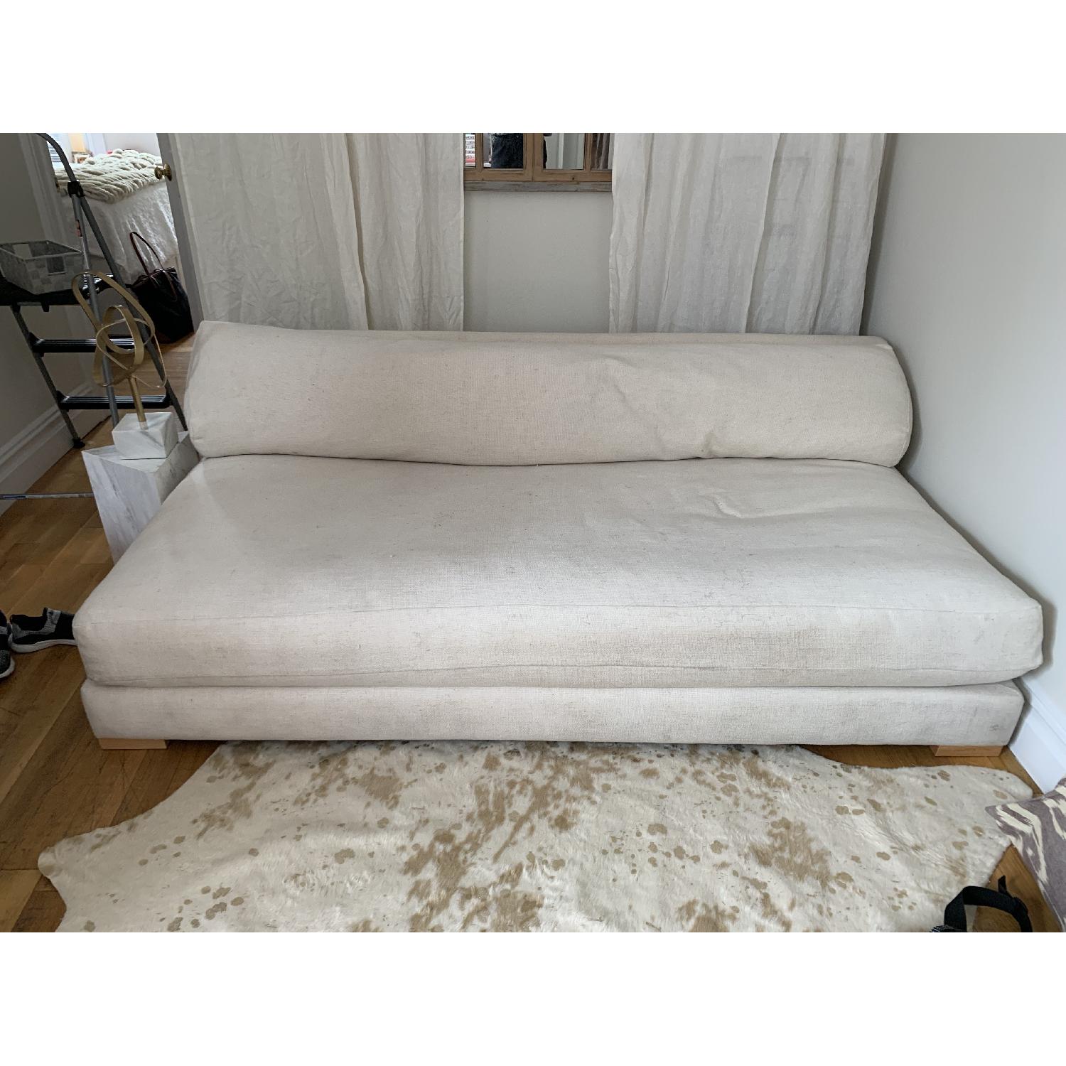 CB2 Piazza Off-White Sofa - image-2