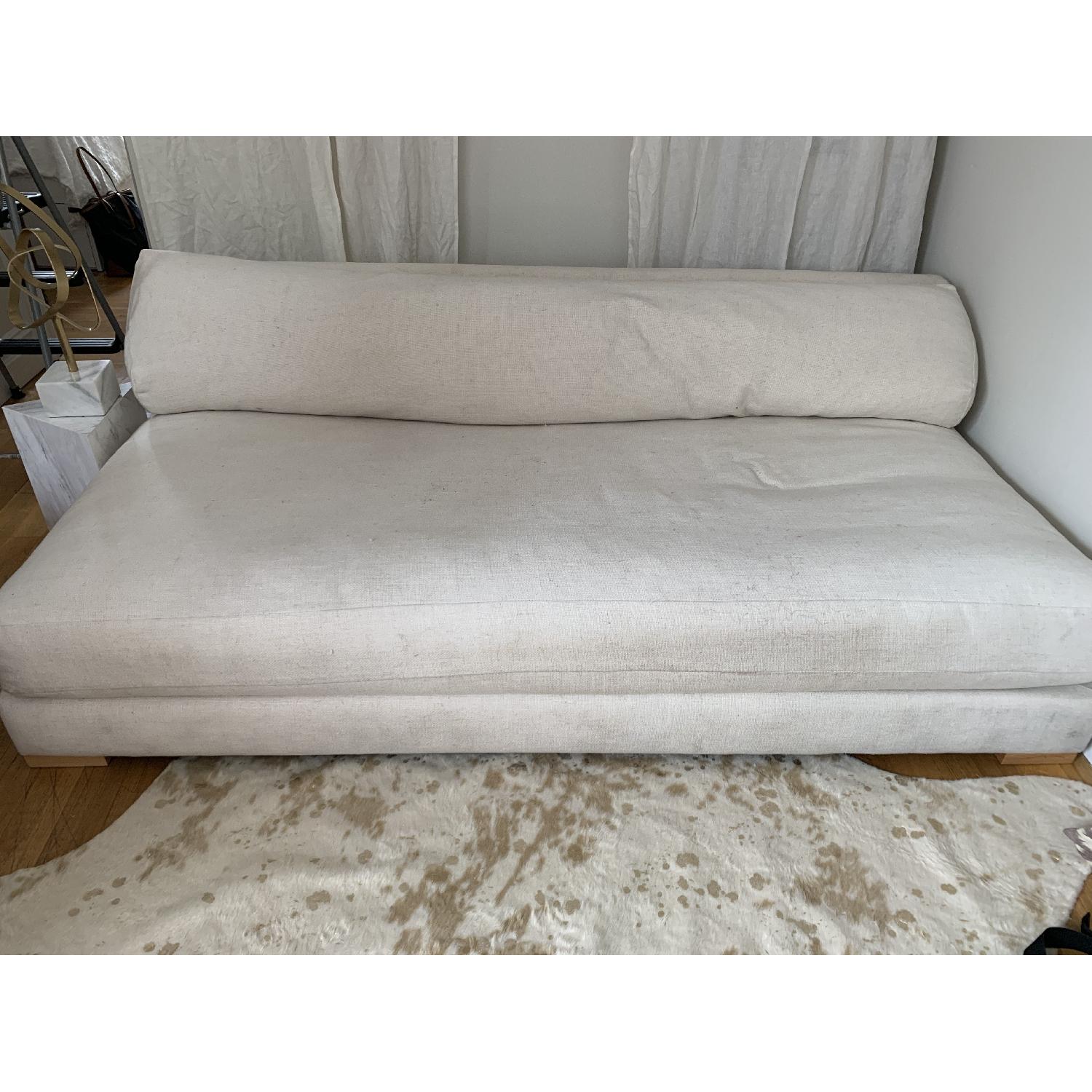 CB2 Piazza Off-White Sofa - image-4