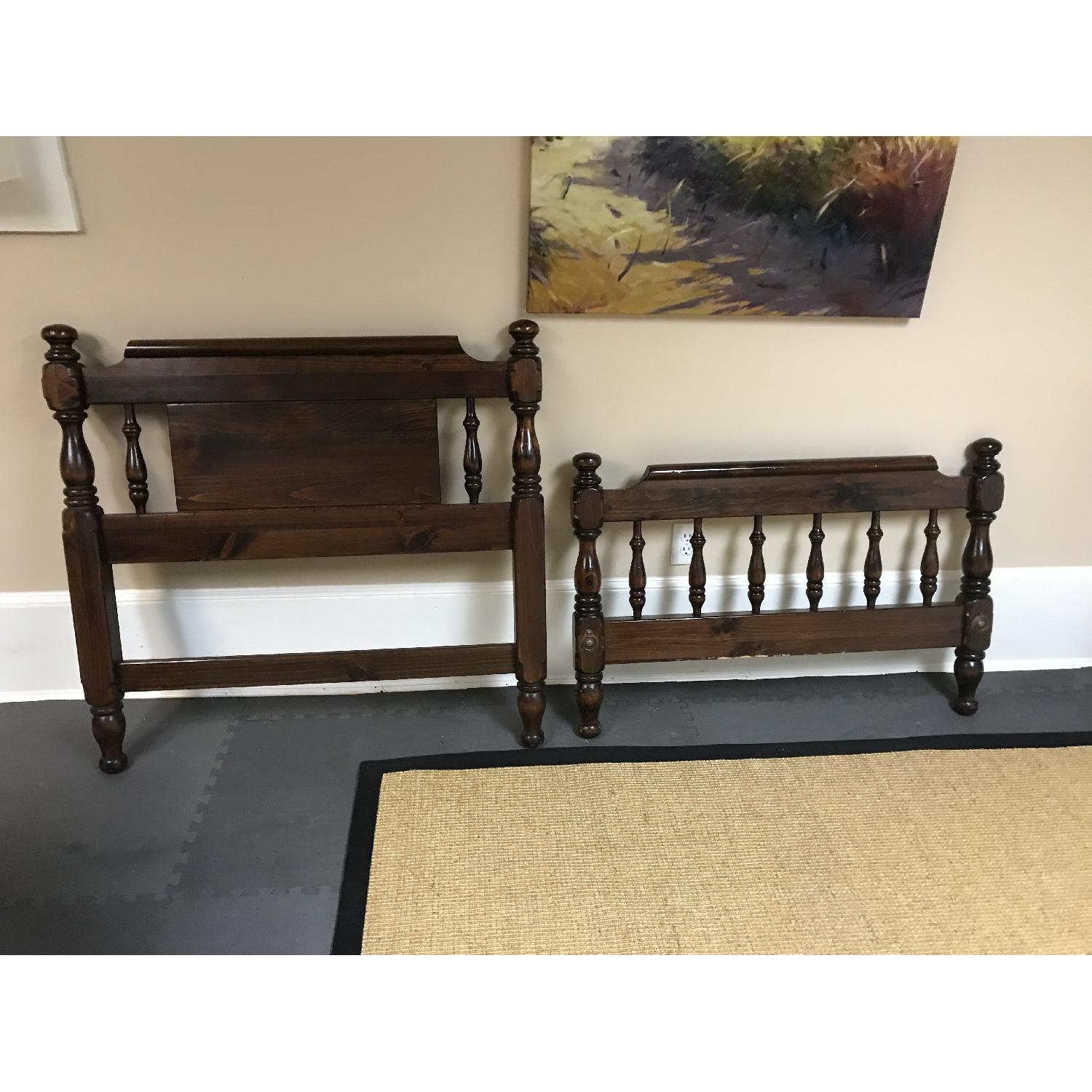 Ethan Allen Twin Headboard & Footboard - image-2