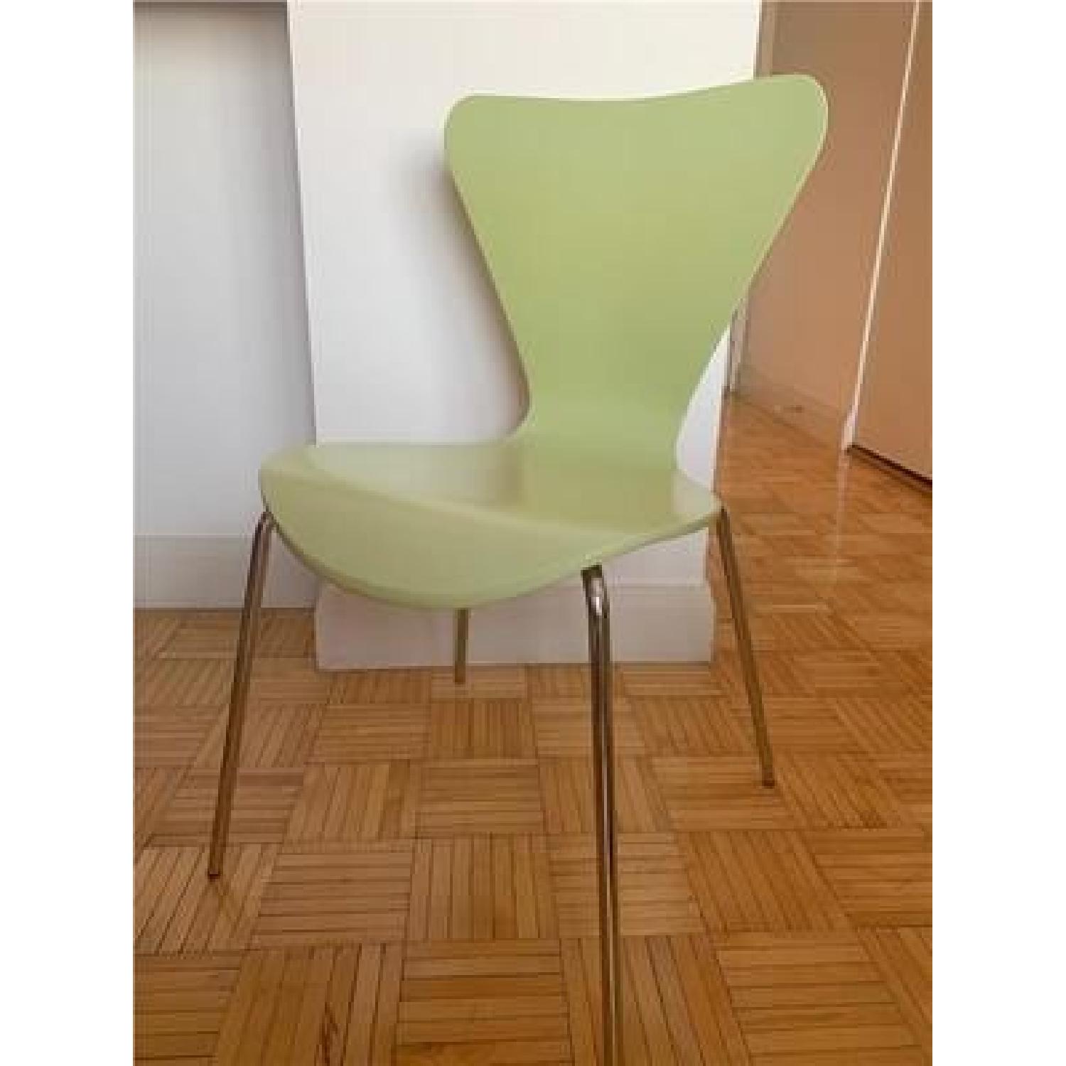 Room & Board Jake Chairs in Green AptDeco