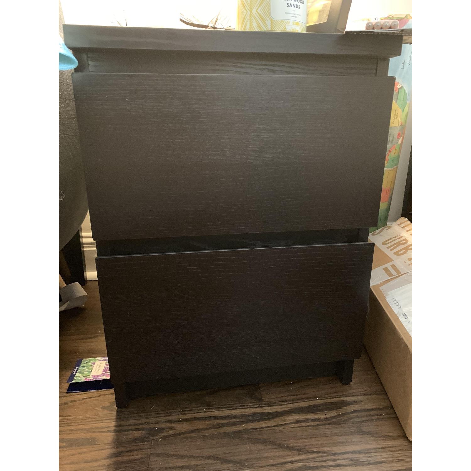 Ikea Malm 2 Drawer Nightstand AptDeco