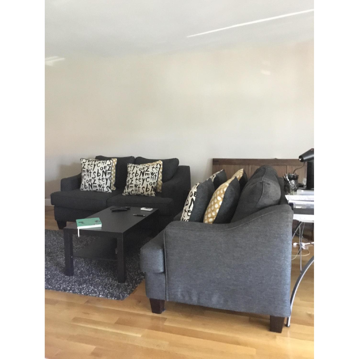 Raymour & Flanigan Union Square Loveseat - image-2