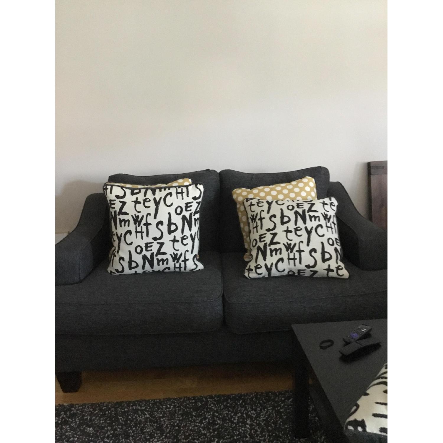 Raymour & Flanigan Union Square Loveseat - image-3