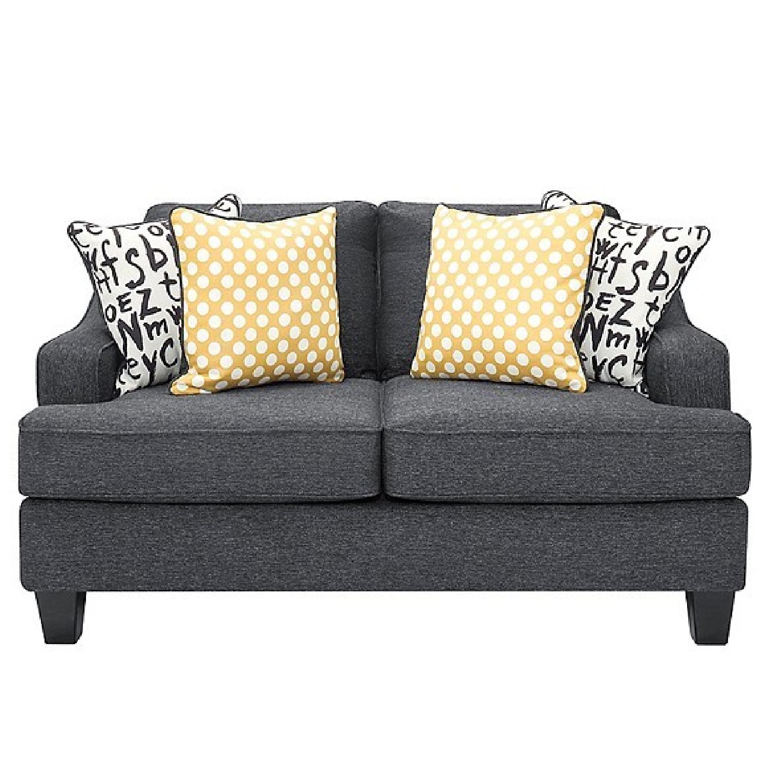 Raymour & Flanigan Union Square Loveseat - image-0