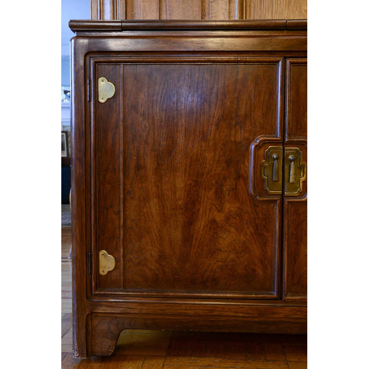 Thomasville China Cabinet w/ Flip-Top Server - image-6