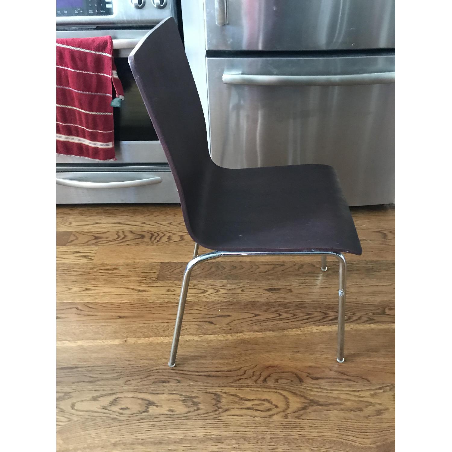 Restoration Hardware Wood & Metal Dining Chairs - image-2