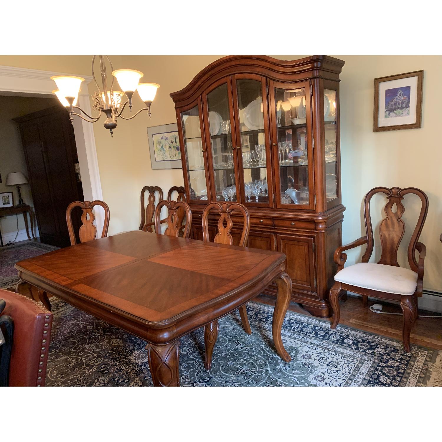 Macy's Bordeaux China Cabinet - image-3