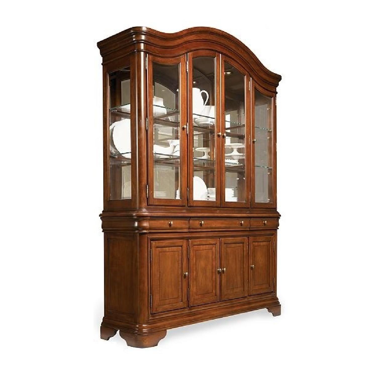 Macy's Bordeaux China Cabinet - image-0