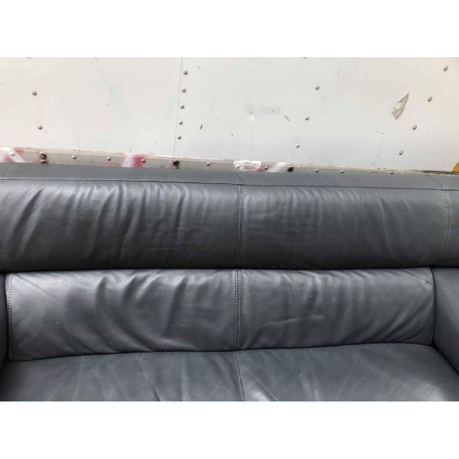 Natuzzi Editions 2 Seater Leather Sofa - image-11