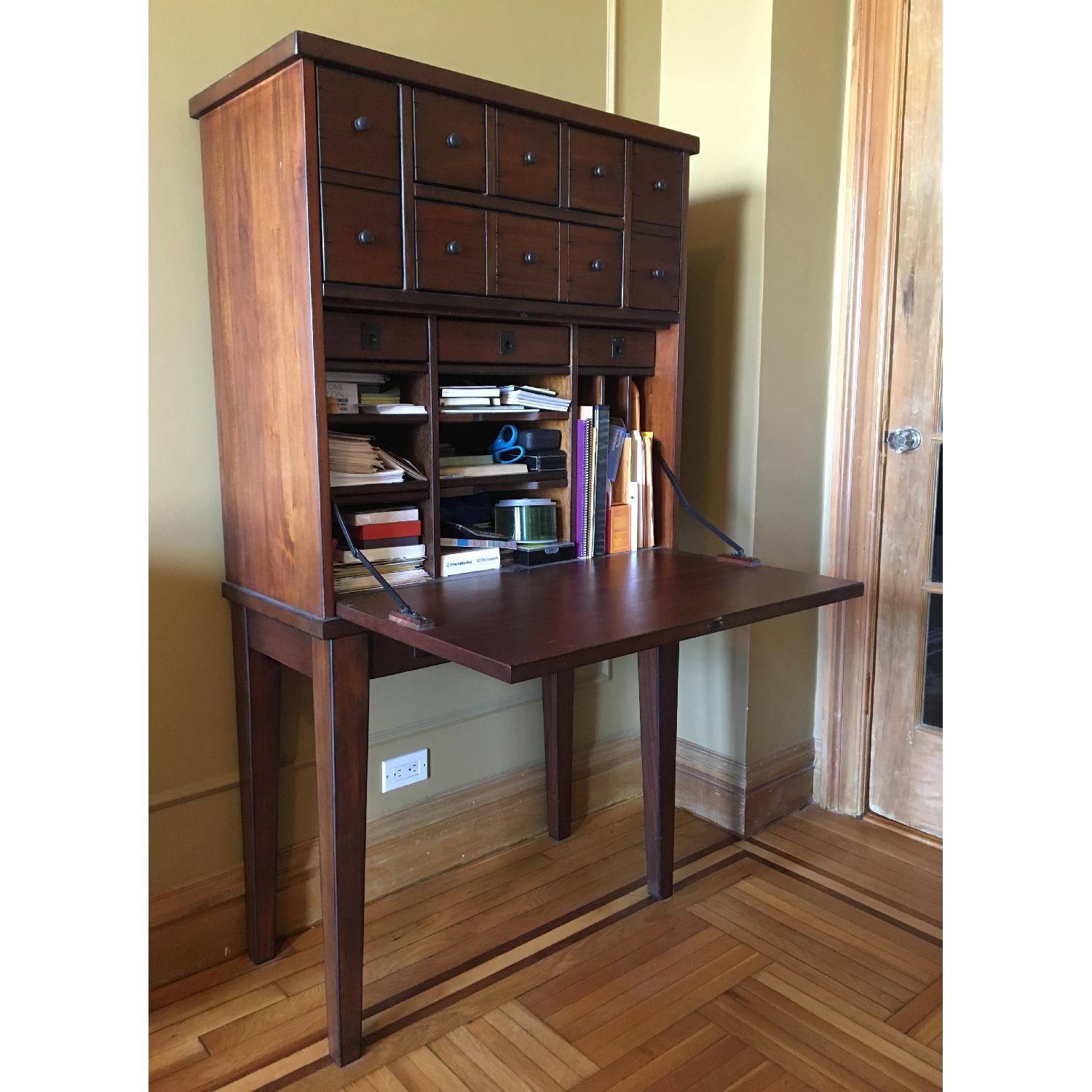 Pottery Barn Secretary Desk AptDeco