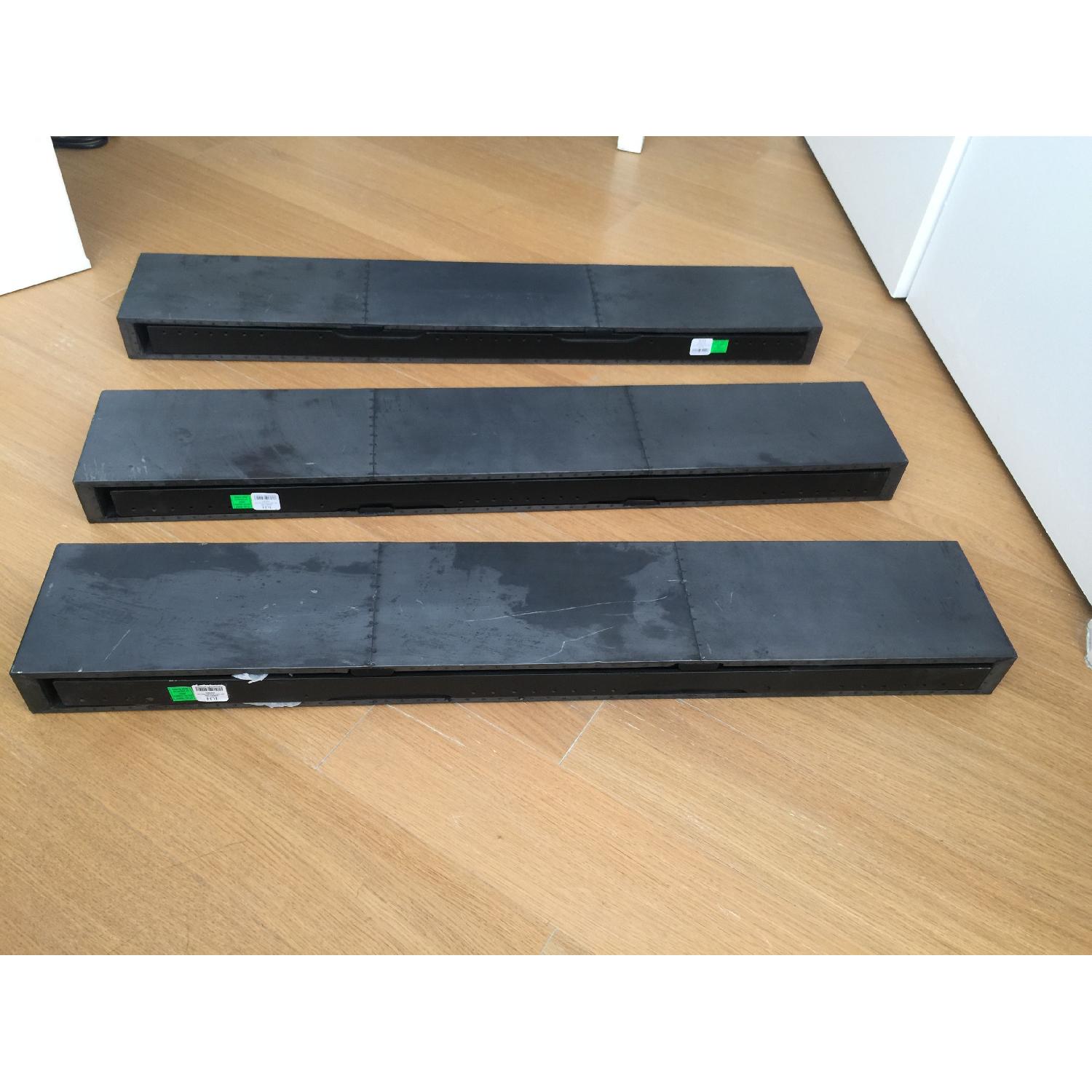 Restoration Hardware Zinc Industrial Shelf AptDeco