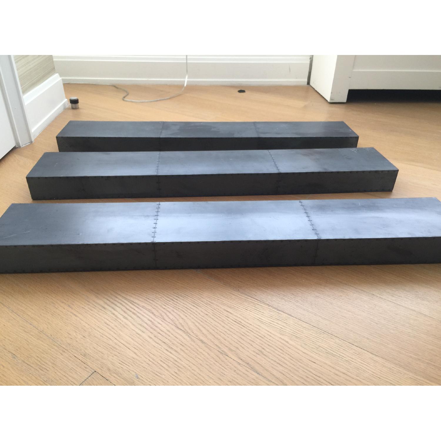 Restoration Hardware Zinc Industrial Shelf AptDeco