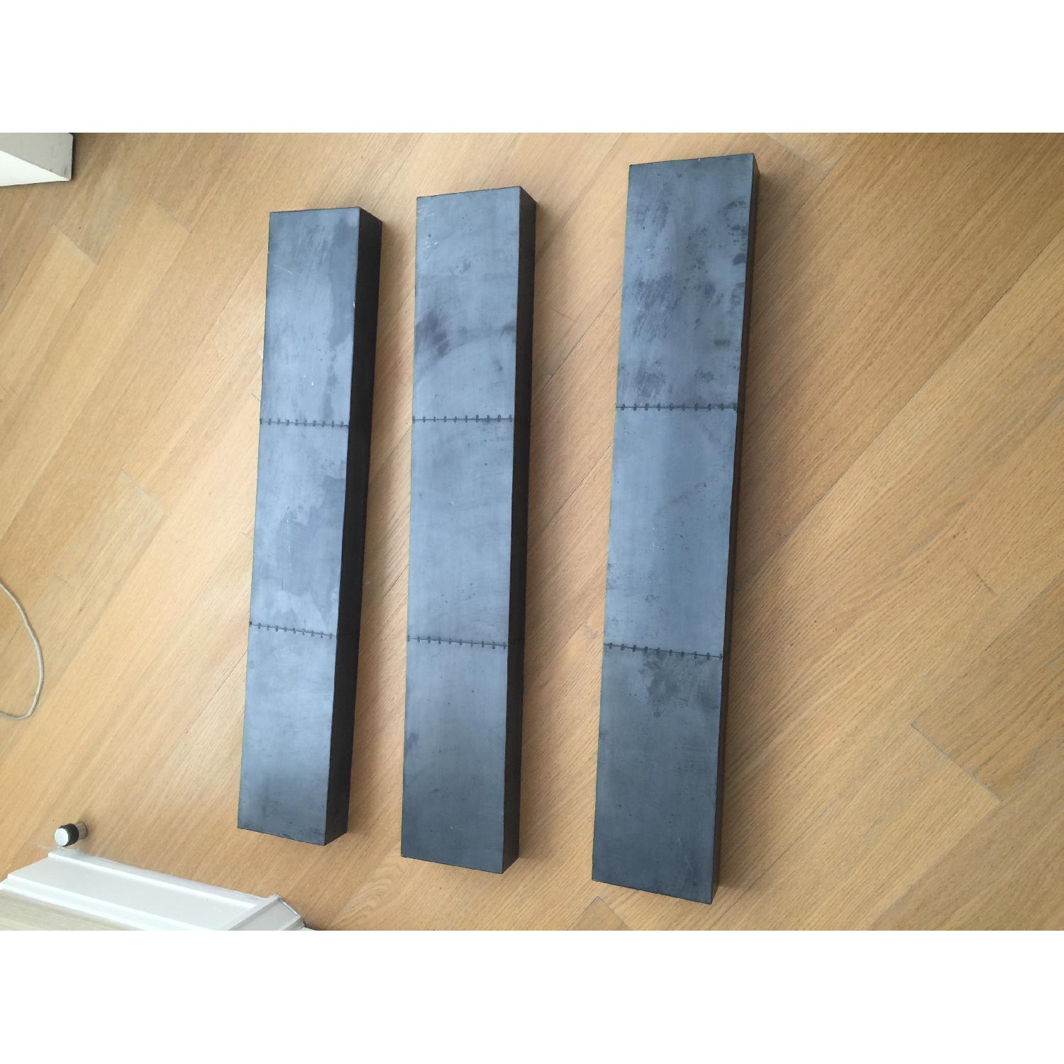 Restoration Hardware Zinc Industrial Shelf AptDeco