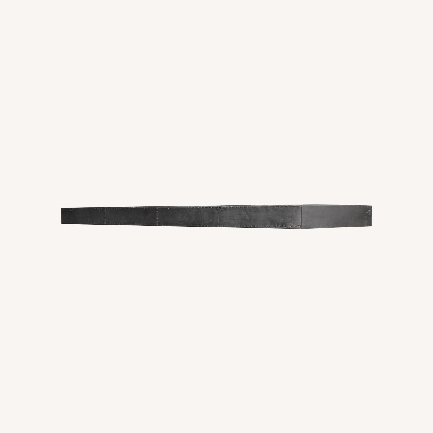 Restoration Hardware Zinc Industrial Shelf AptDeco