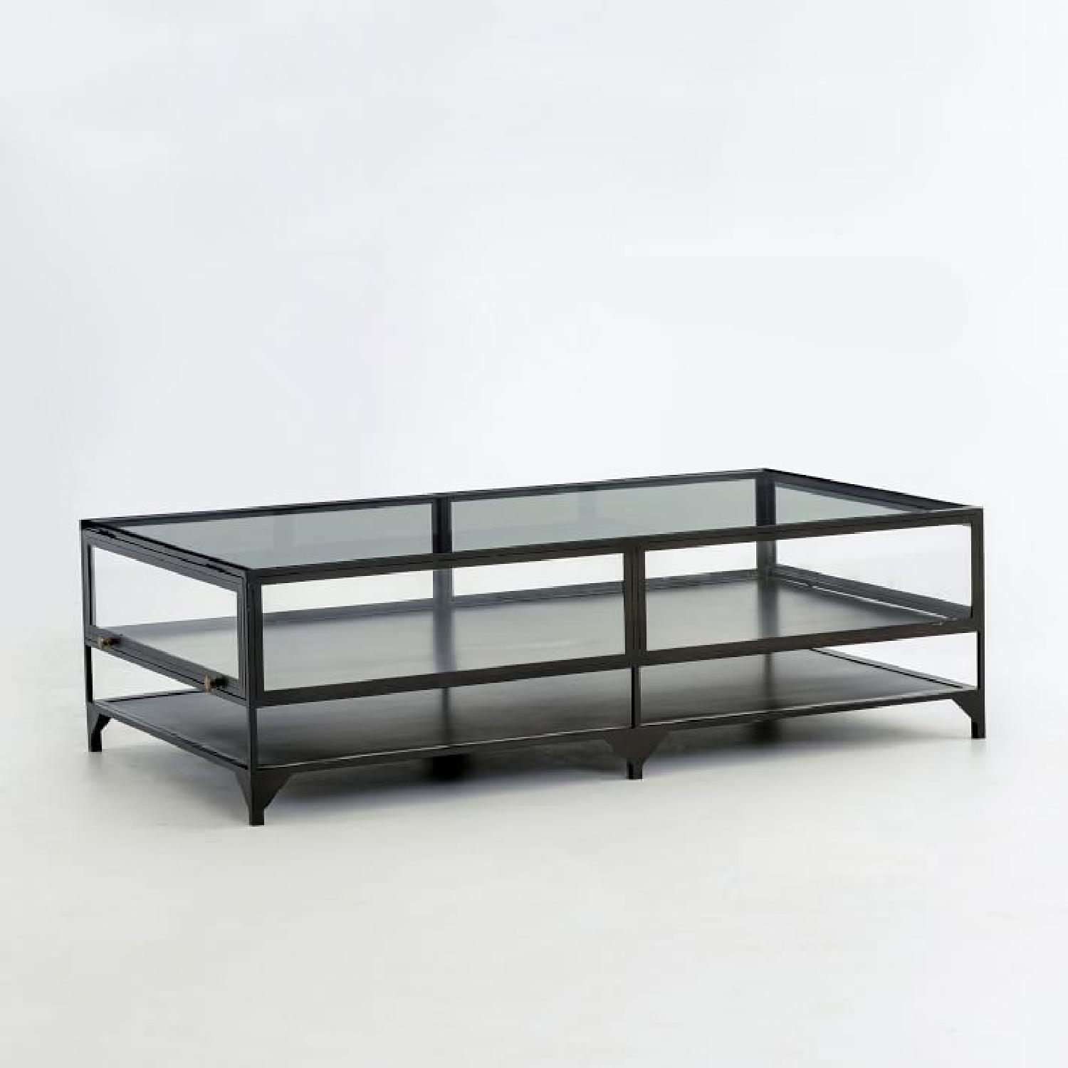 West Elm Shadow Box Coffee Table - image-3