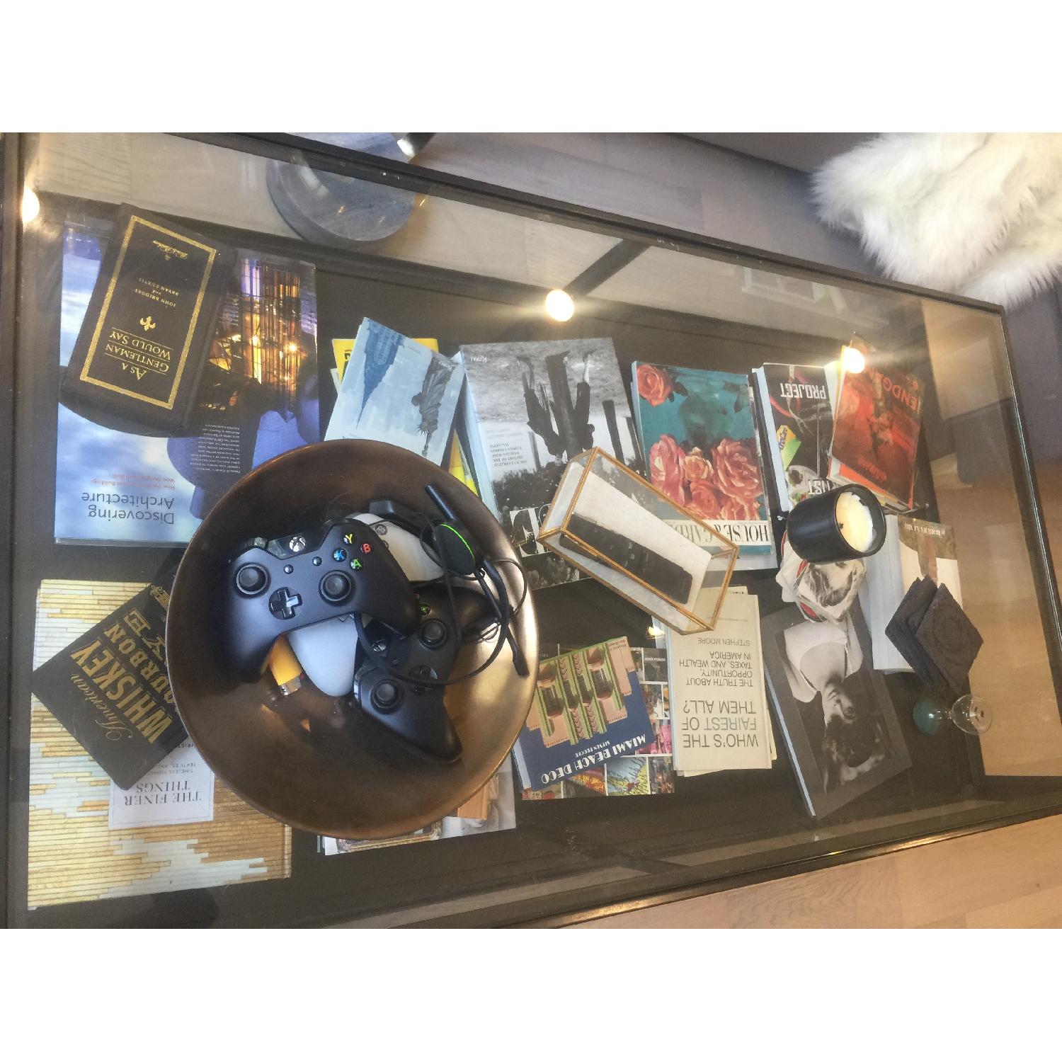 West Elm Shadow Box Coffee Table - image-6