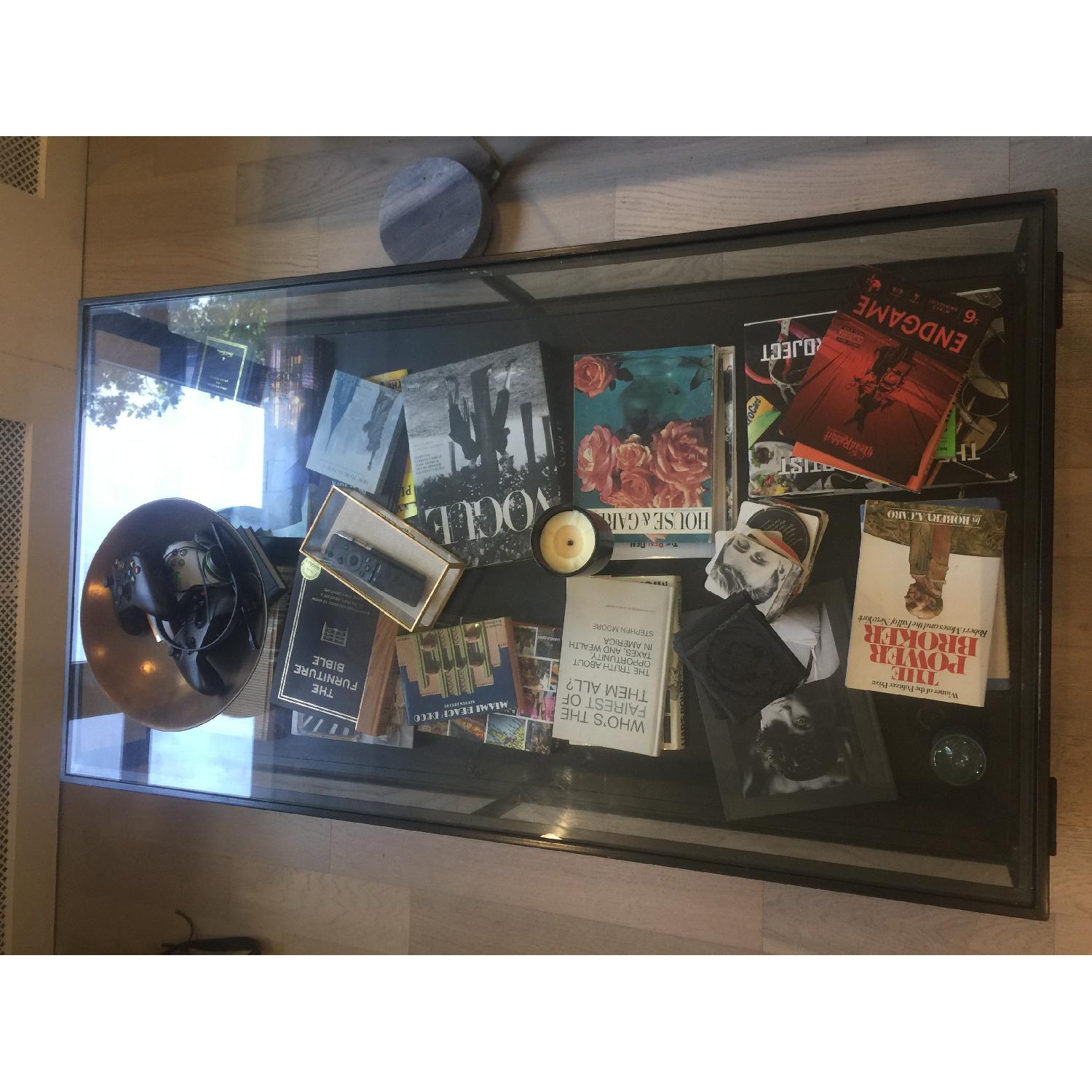 West Elm Shadow Box Coffee Table - image-8