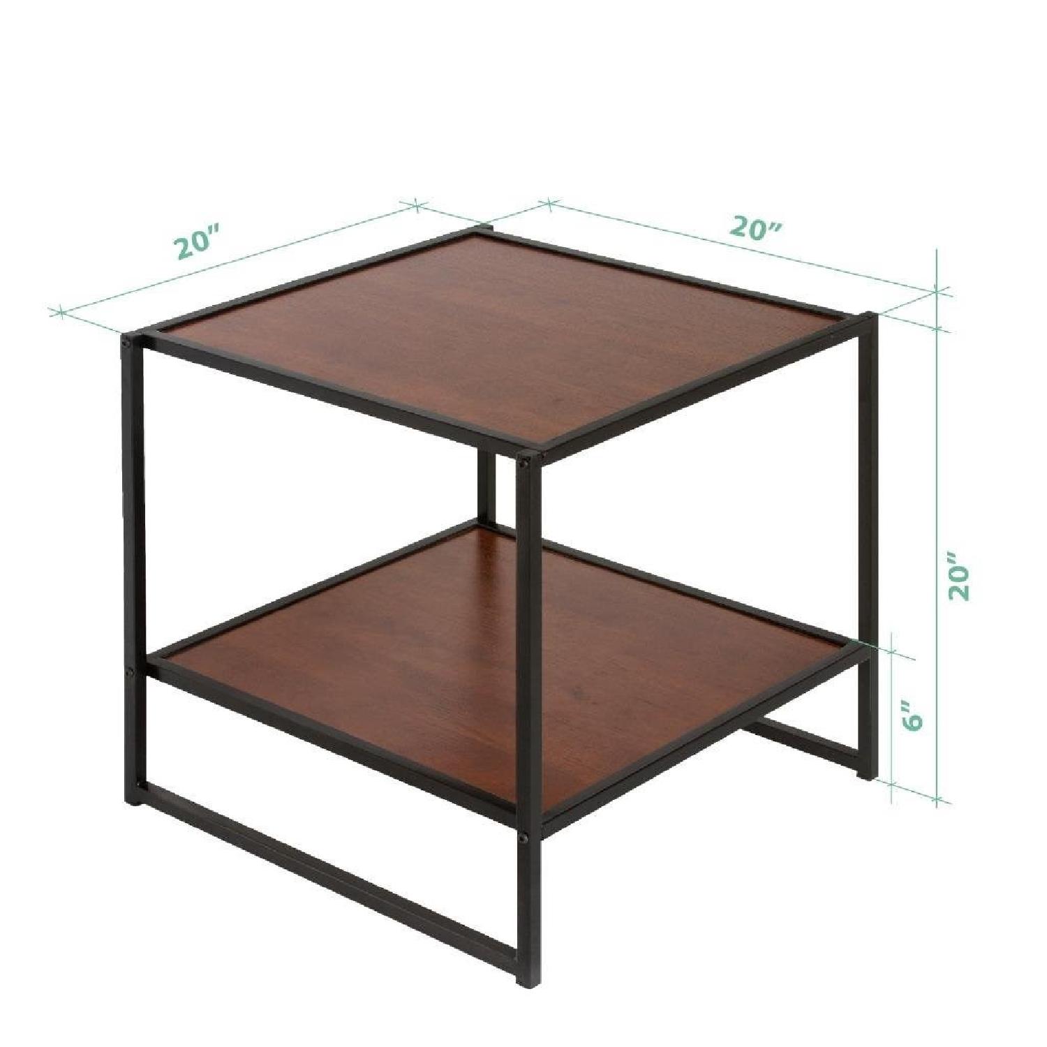 Zinus Modern Studio Coffee Table + 2 Side Tables - image-1