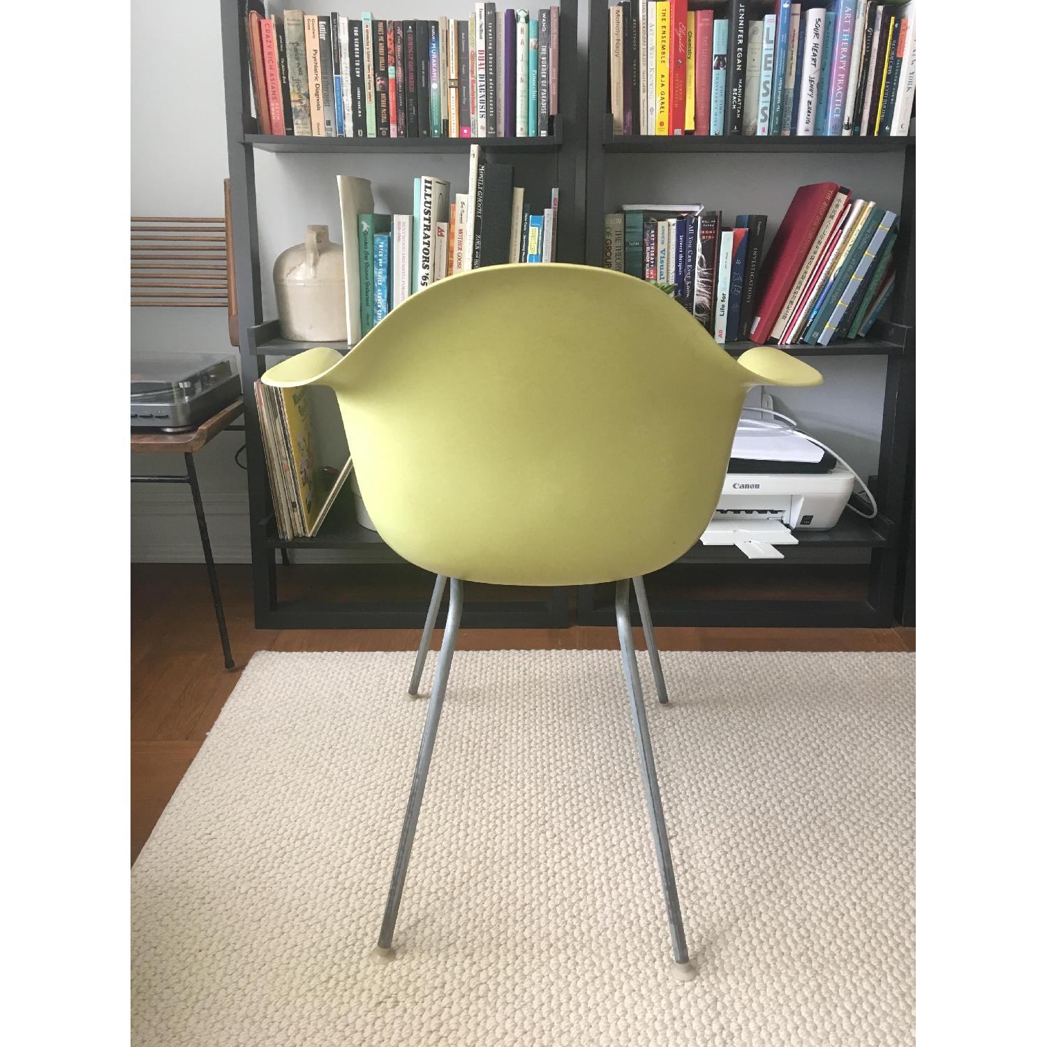 Herman Miller Vintage Yellow Eames Shell Armchair - image-3