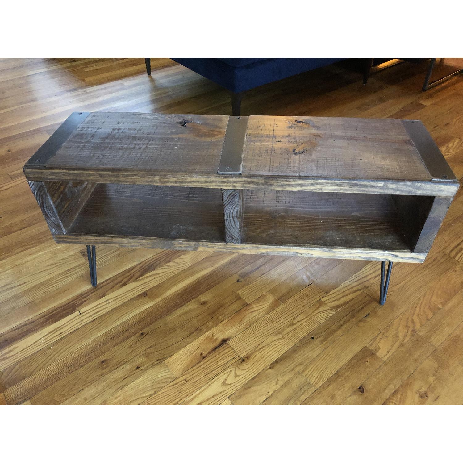 Reclaimed Wood Console Table - image-1