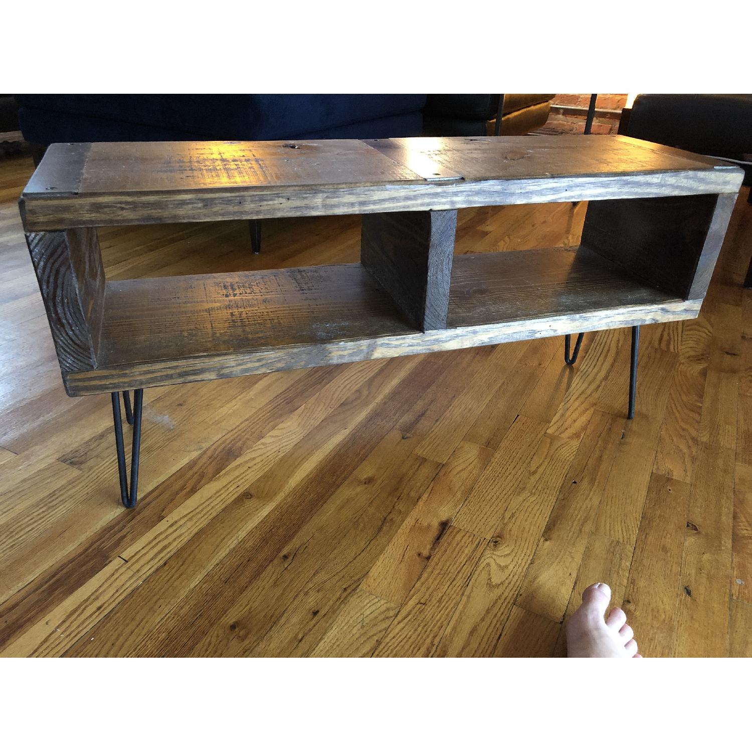 Reclaimed Wood Console Table - image-5