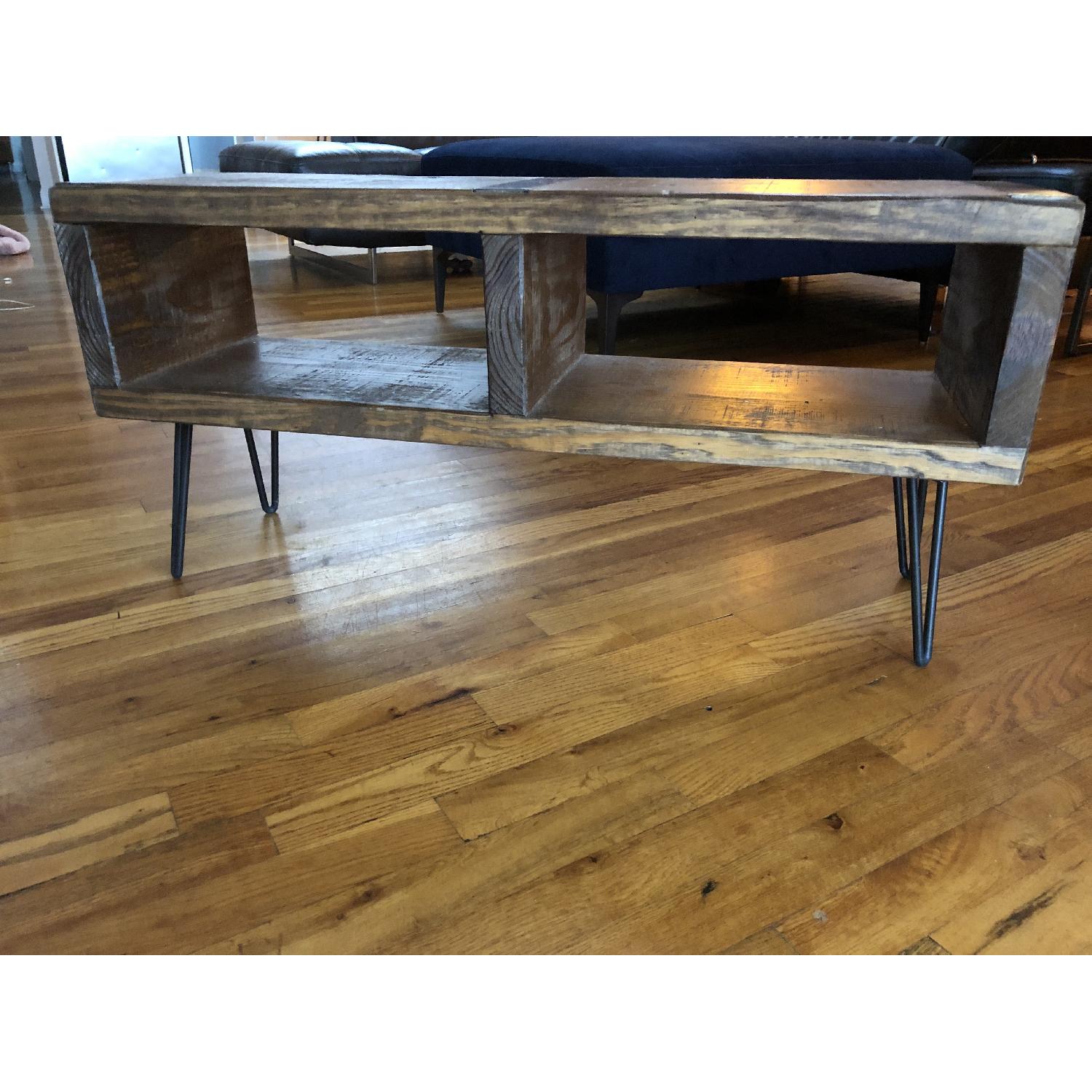 Reclaimed Wood Console Table - image-6