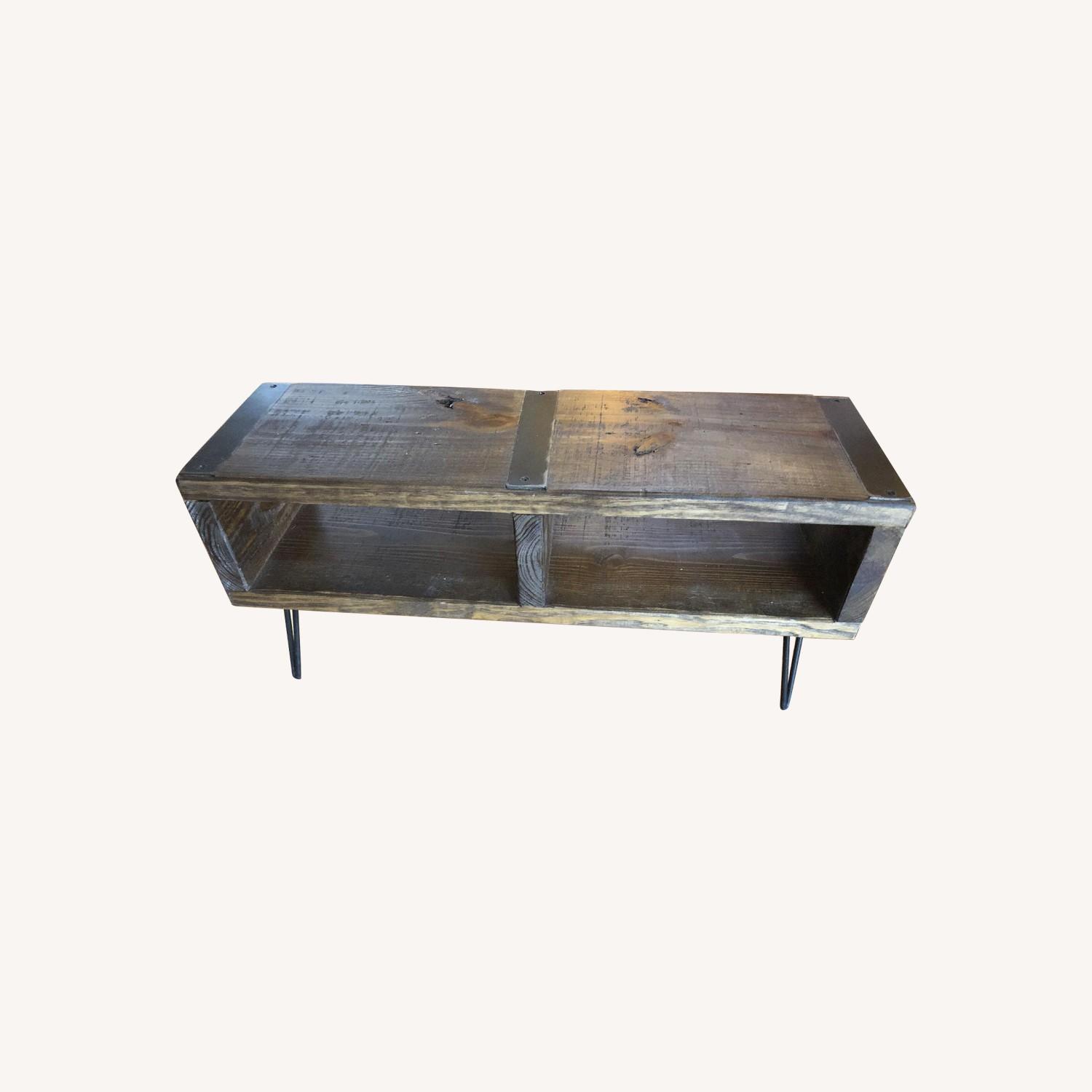 Reclaimed Wood Console Table - image-0