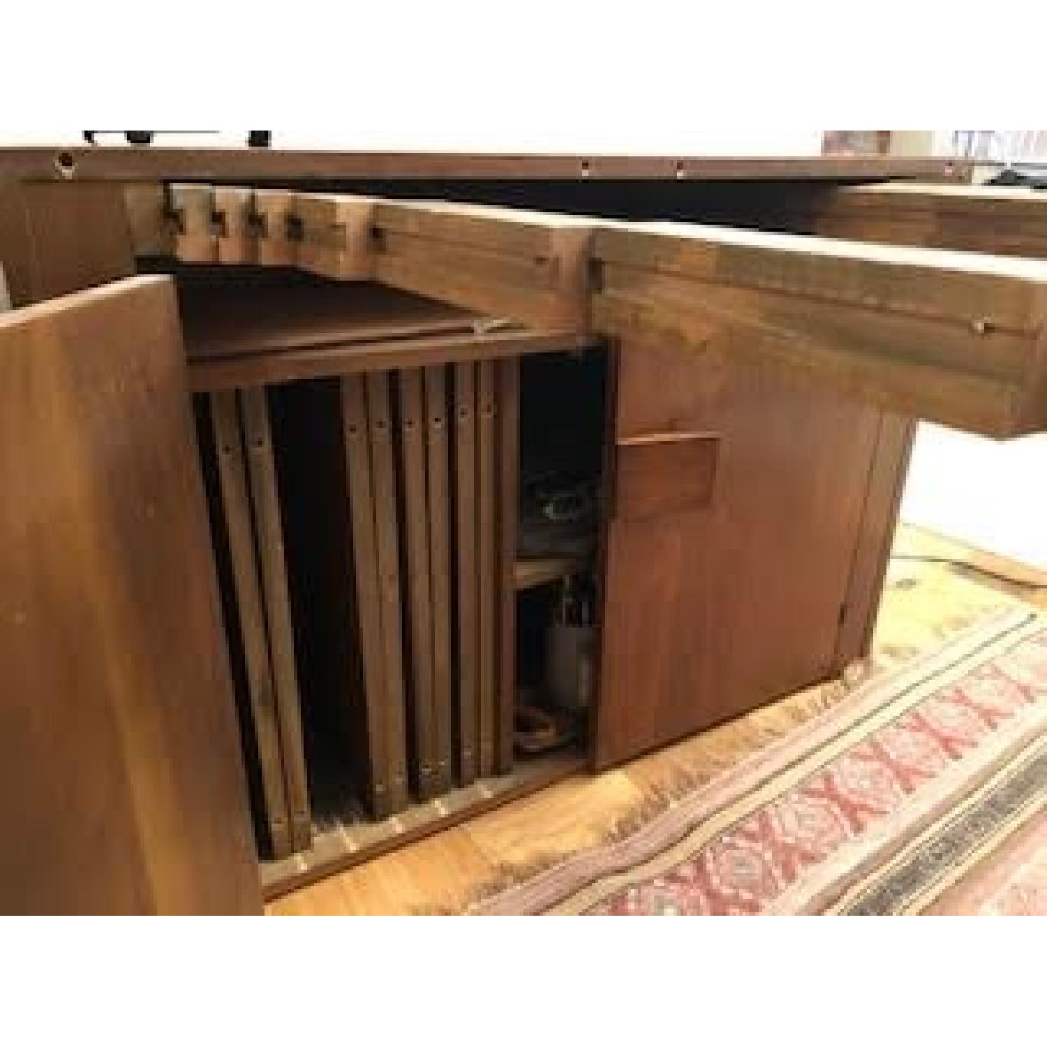 Vintage Expandable Telescoping Buffet Table - image-3