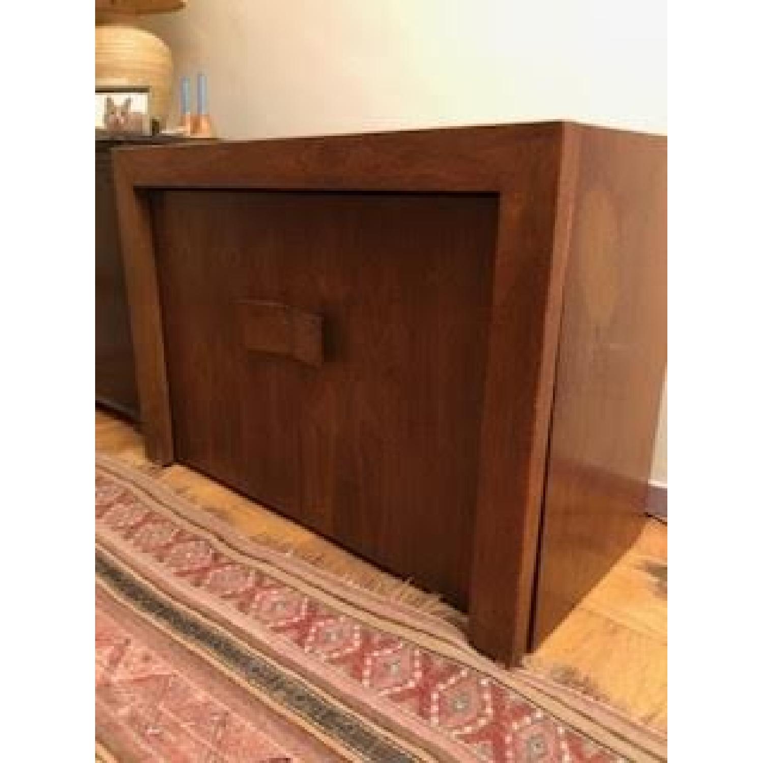 Vintage Expandable Telescoping Buffet Table - image-5