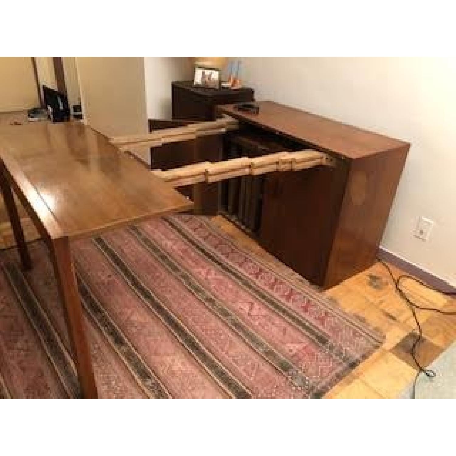 Vintage Expandable Telescoping Buffet Table - image-6