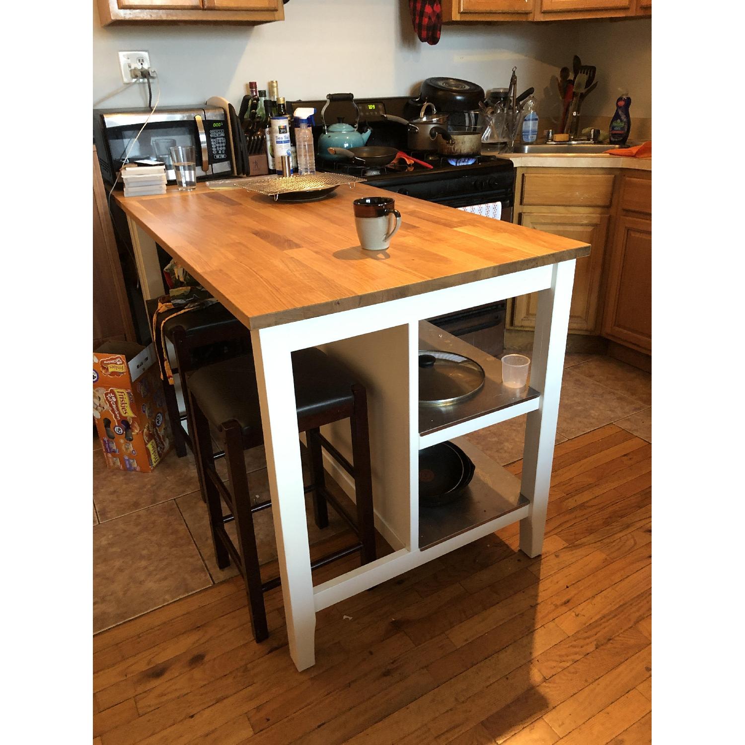 Ikea Stenstorp Kitchen Island - image-3