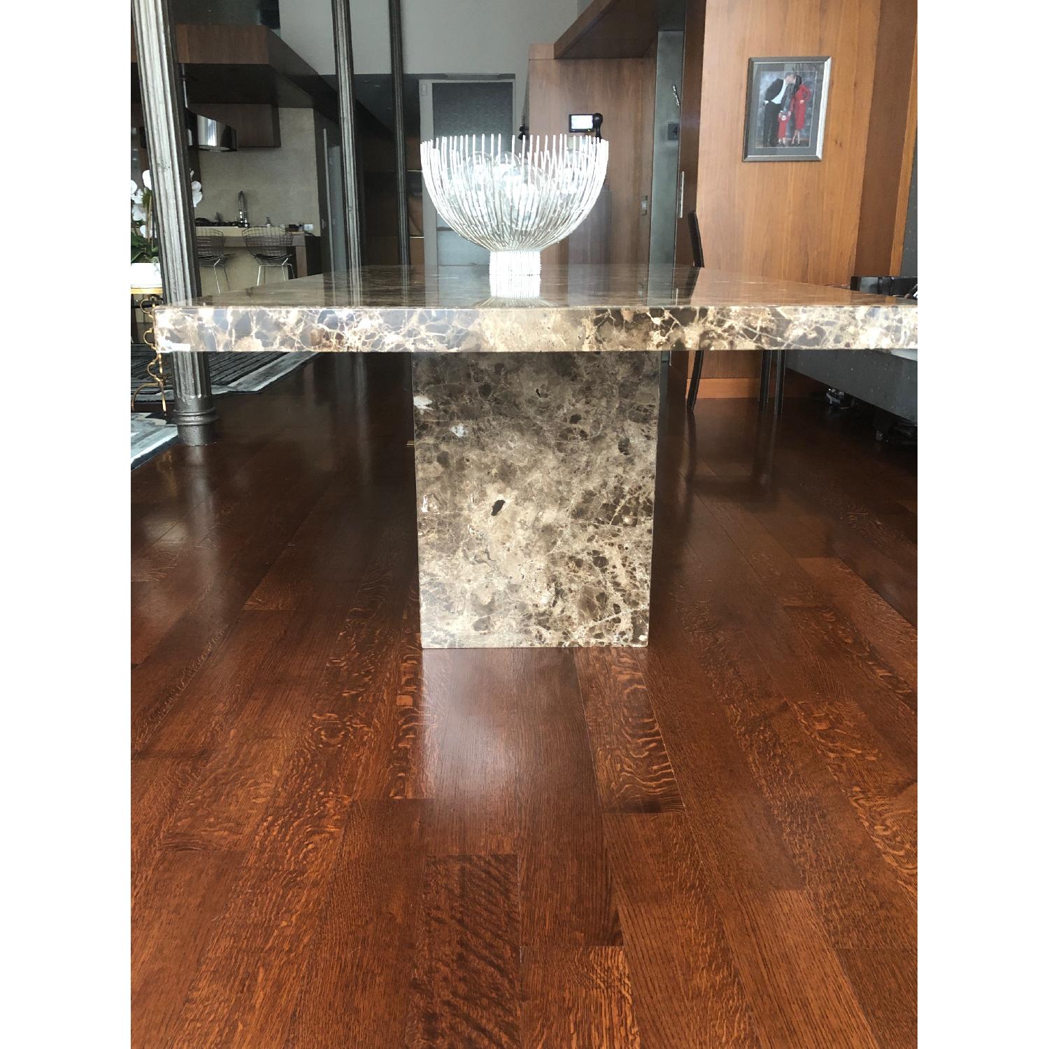 Maurice Villency Marble Dining Table - image-3