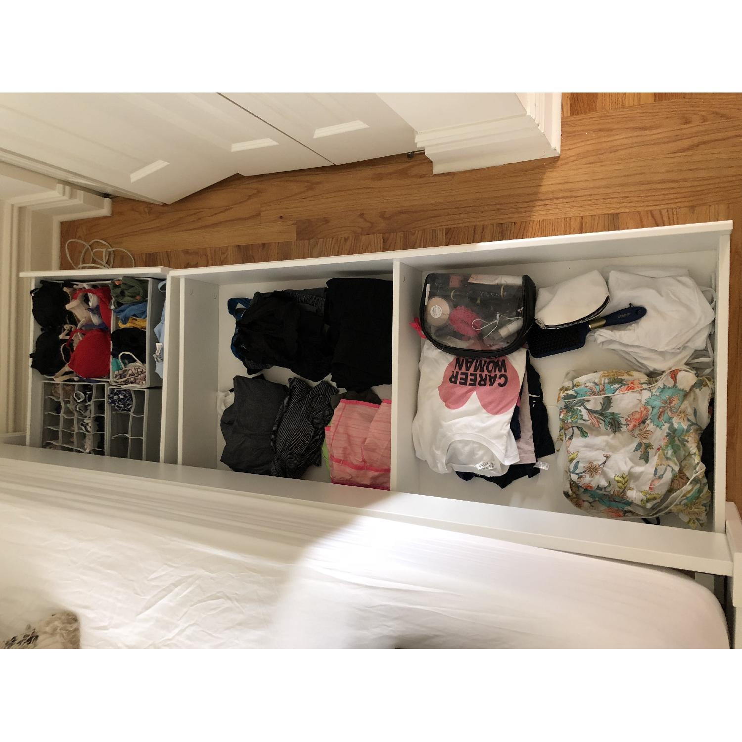 Ikea Songesand Storage Bed w/ 4 Drawers AptDeco