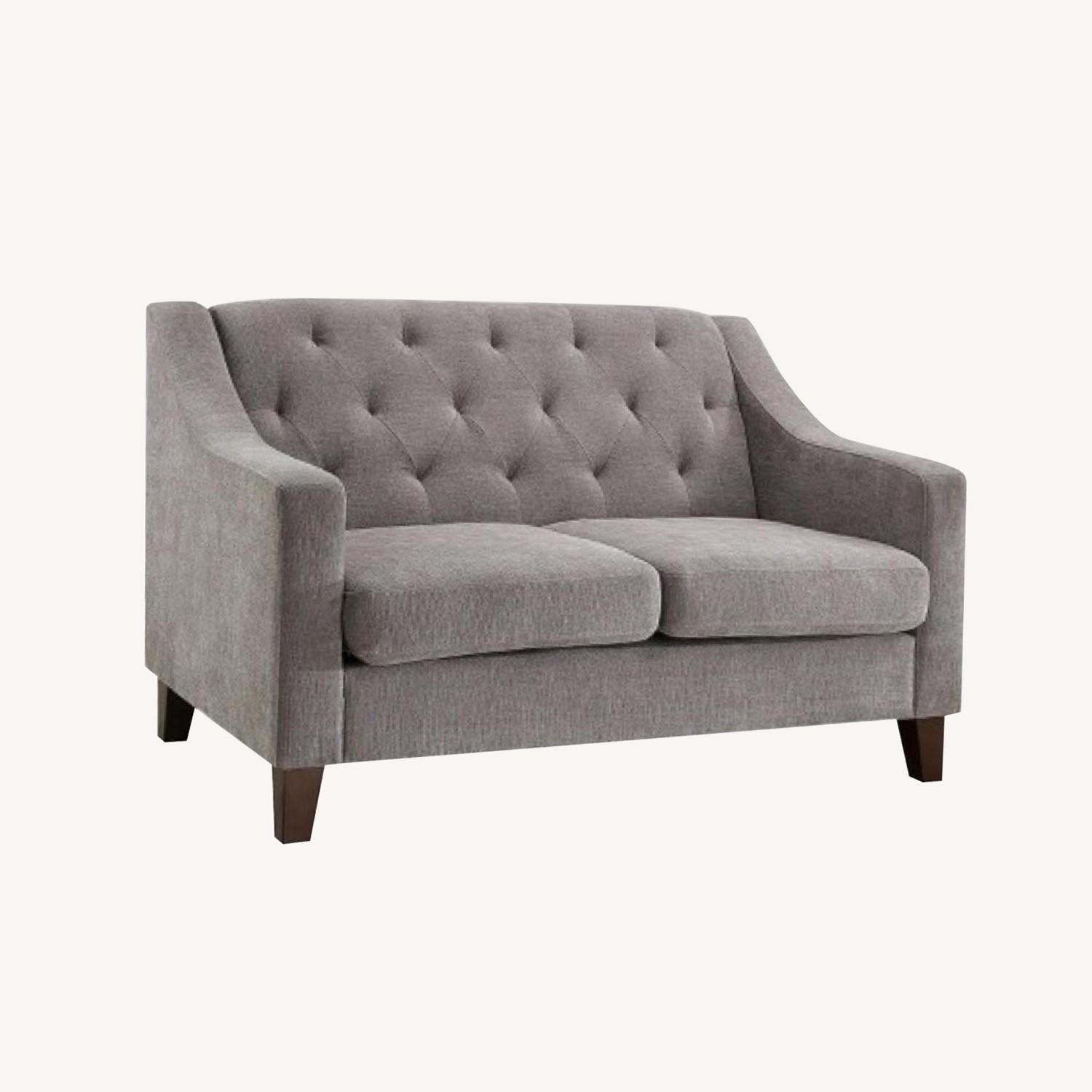 Target Threshold Felton Tufted Loveseat - image-0