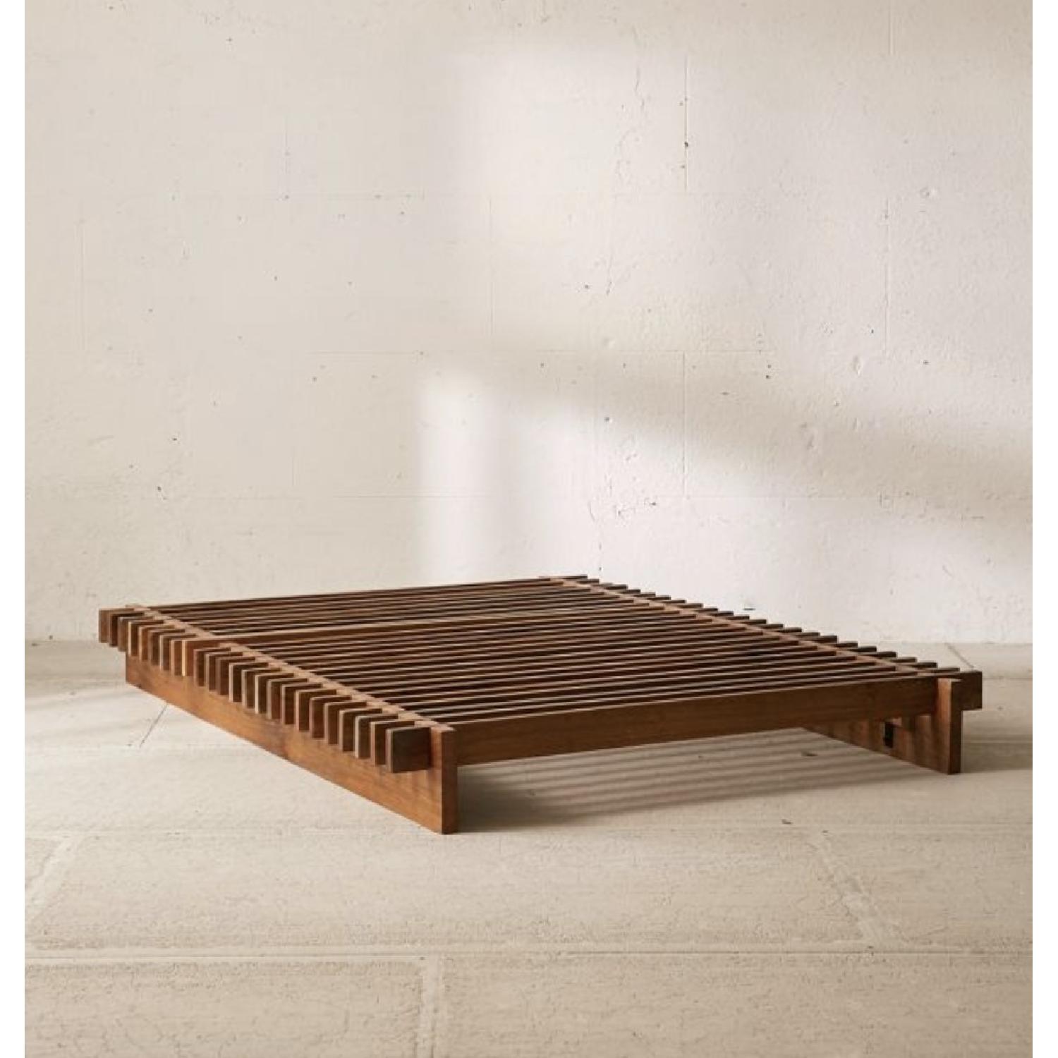 Urban Outfitters Sarah Slatted Platform Queen Size Bed - image-2