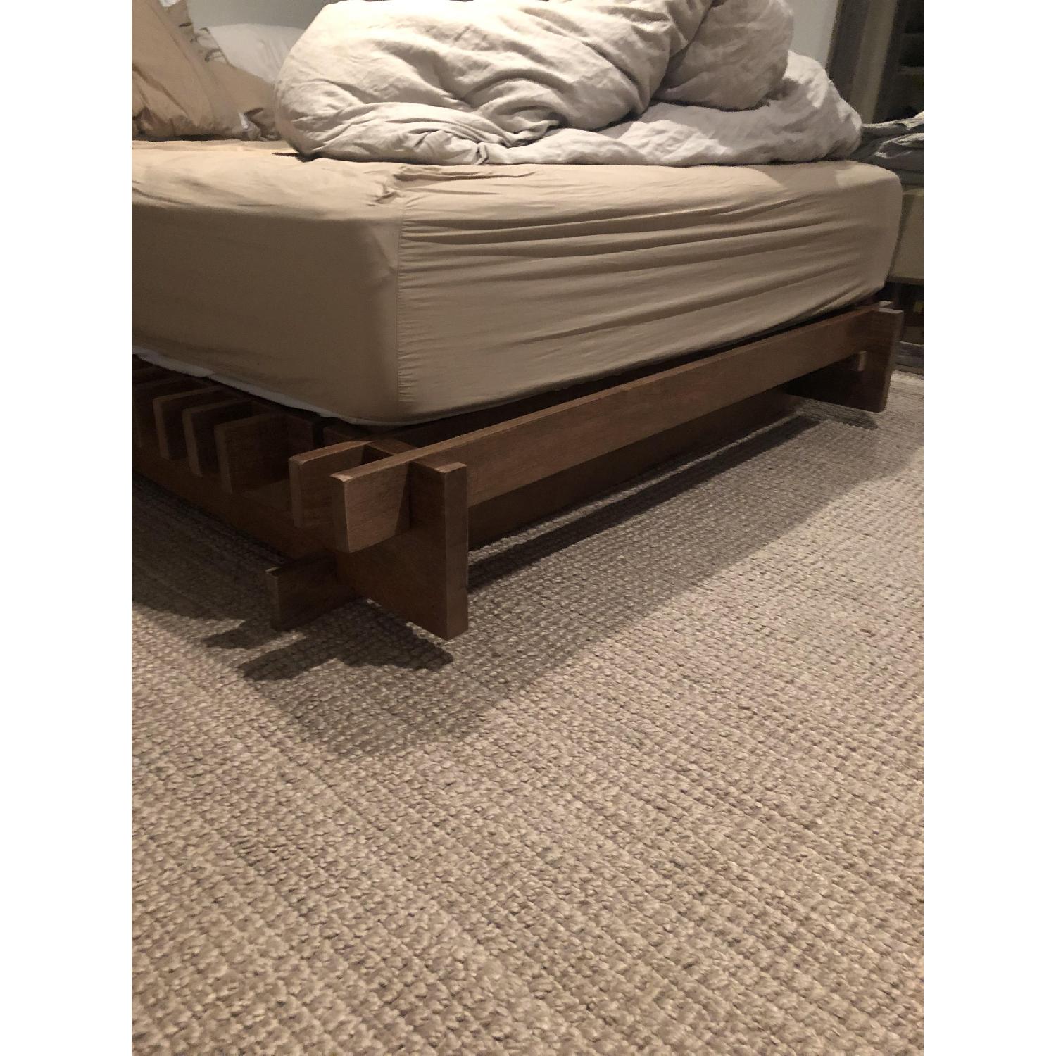 Urban Outfitters Sarah Slatted Platform Queen Size Bed - image-5