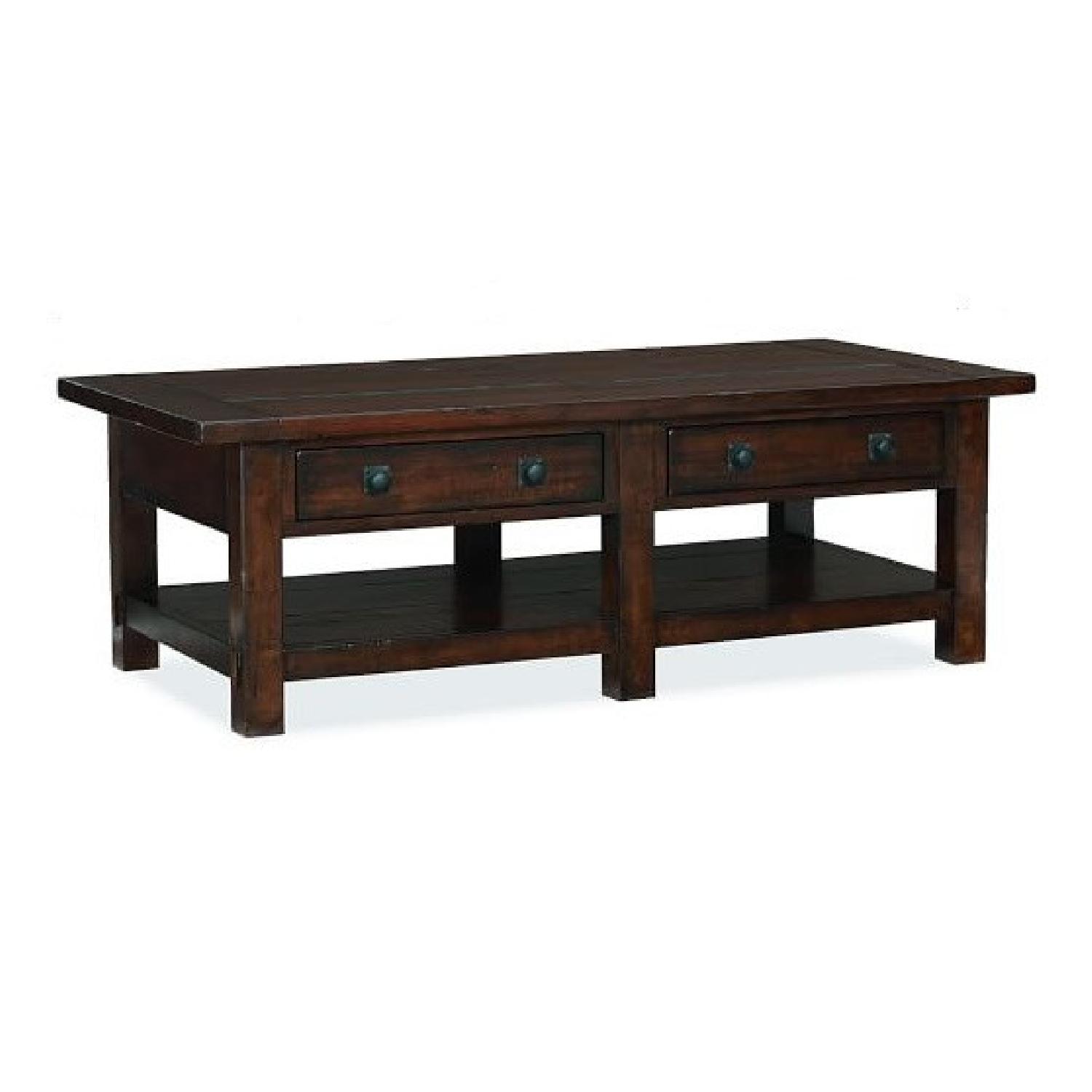 Pottery Barn Benchwright Coffee Table AptDeco