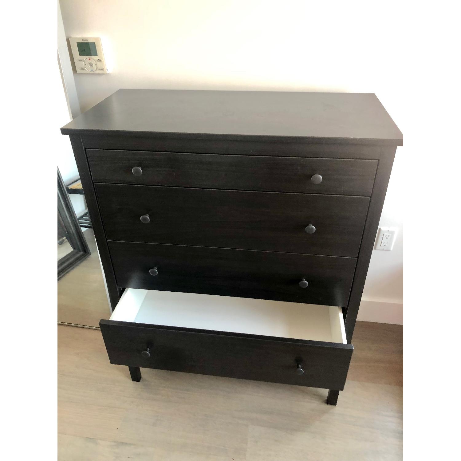 Ikea Kopang 5-Drawer Black-Brown Chest - image-2
