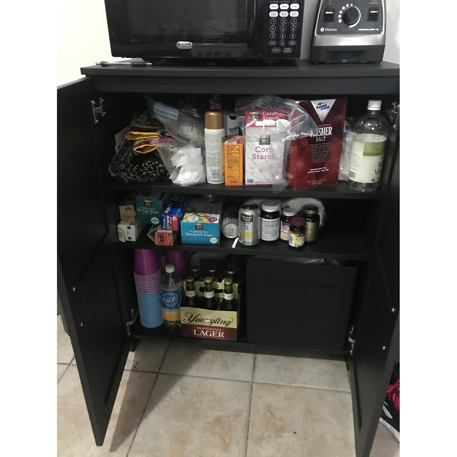 Ikea Brimnes Black Cabinet w/ Doors - image-4