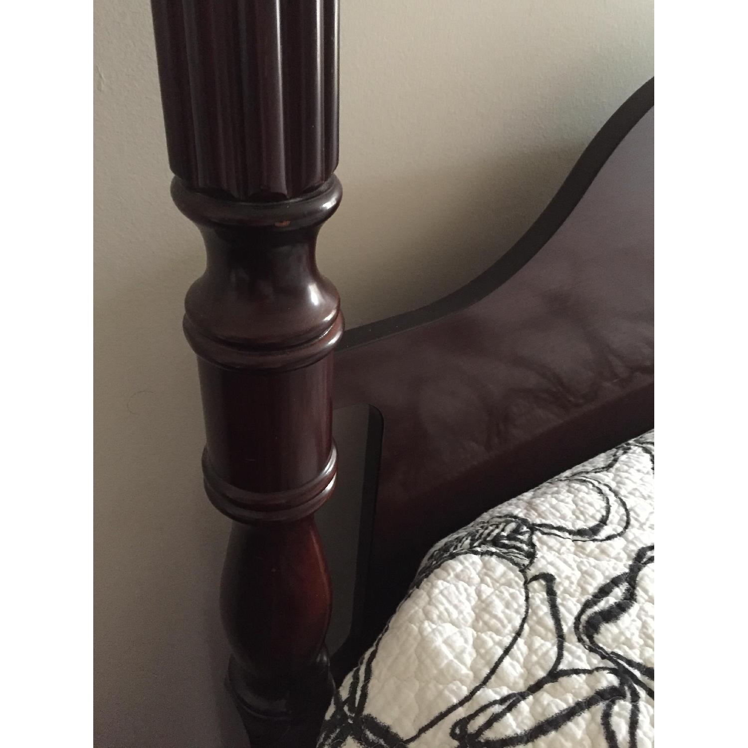 Bombay Company 4 Poster Canopy Queen Bed AptDeco